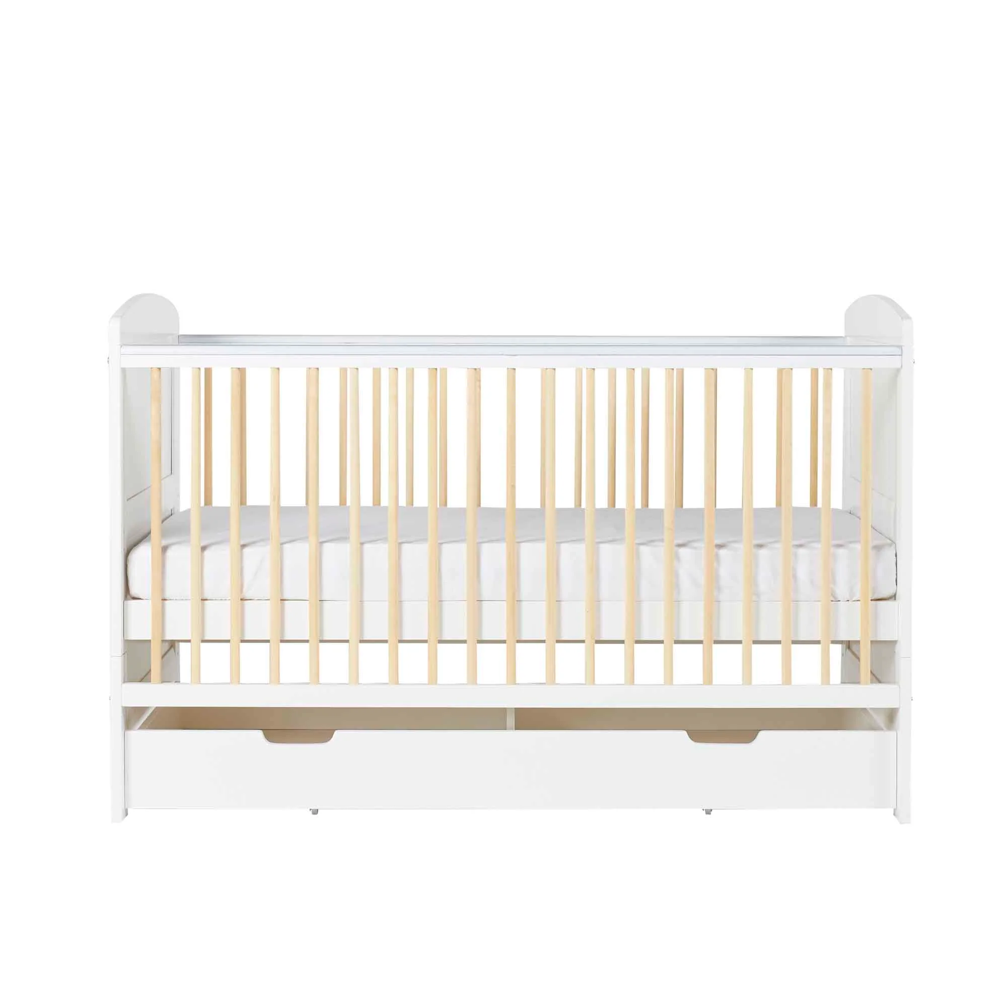Coleby Scandi Classic Cot Bed and Under Drawer - Image 6