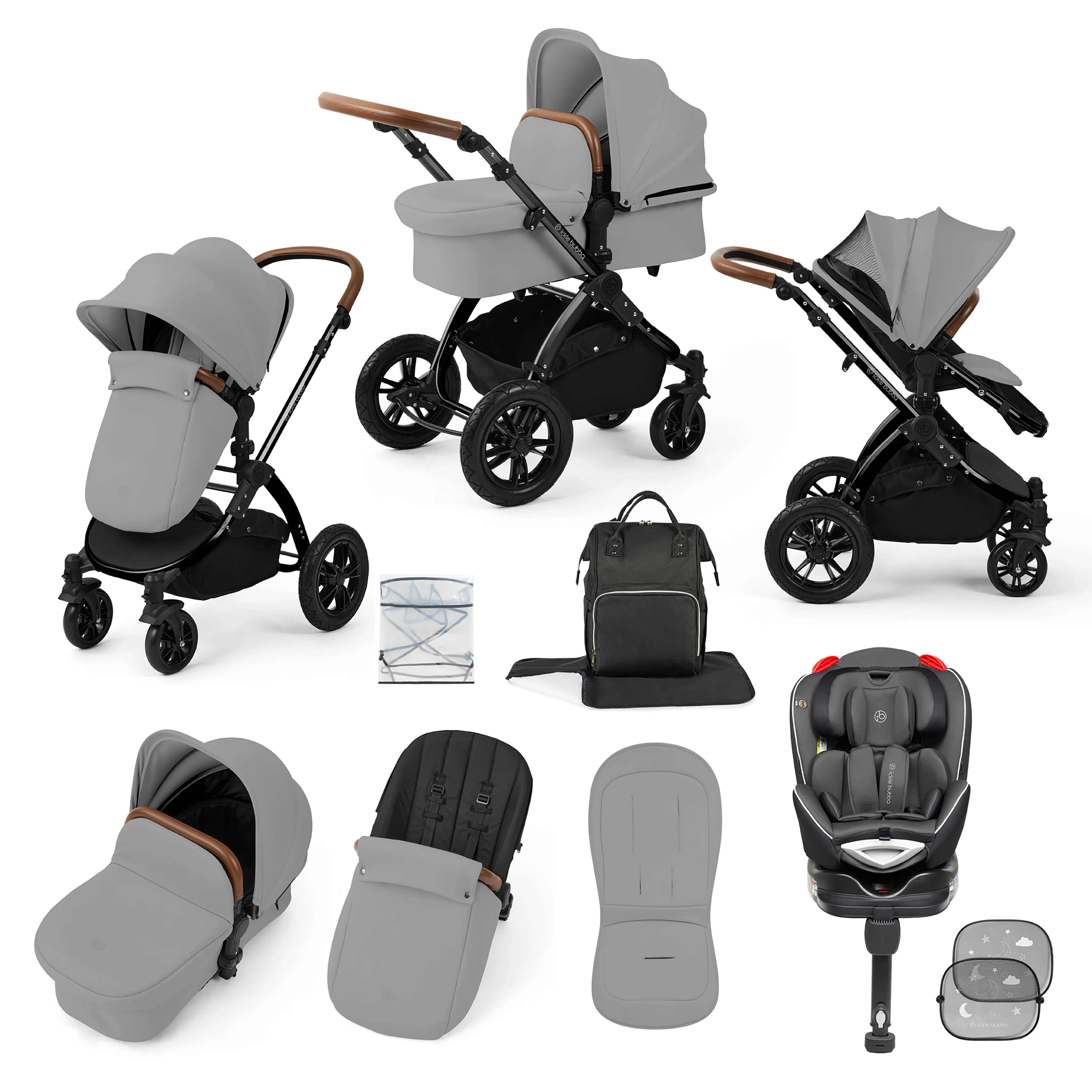 Stomp Luxe 10 Piece Travel System with Radial Car Seat - Image 10