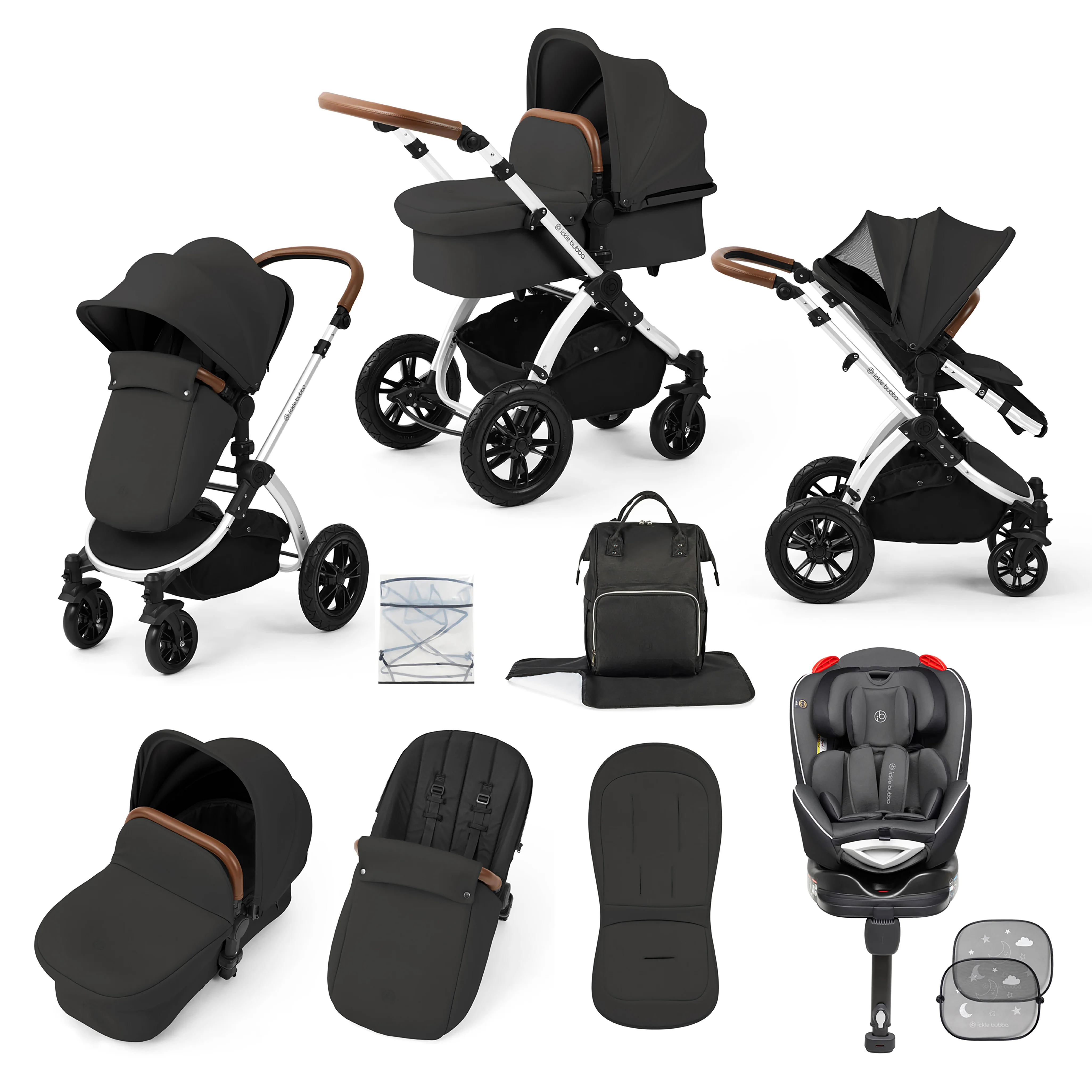 Stomp Luxe 10 Piece Travel System with Radial Car Seat - Image 12