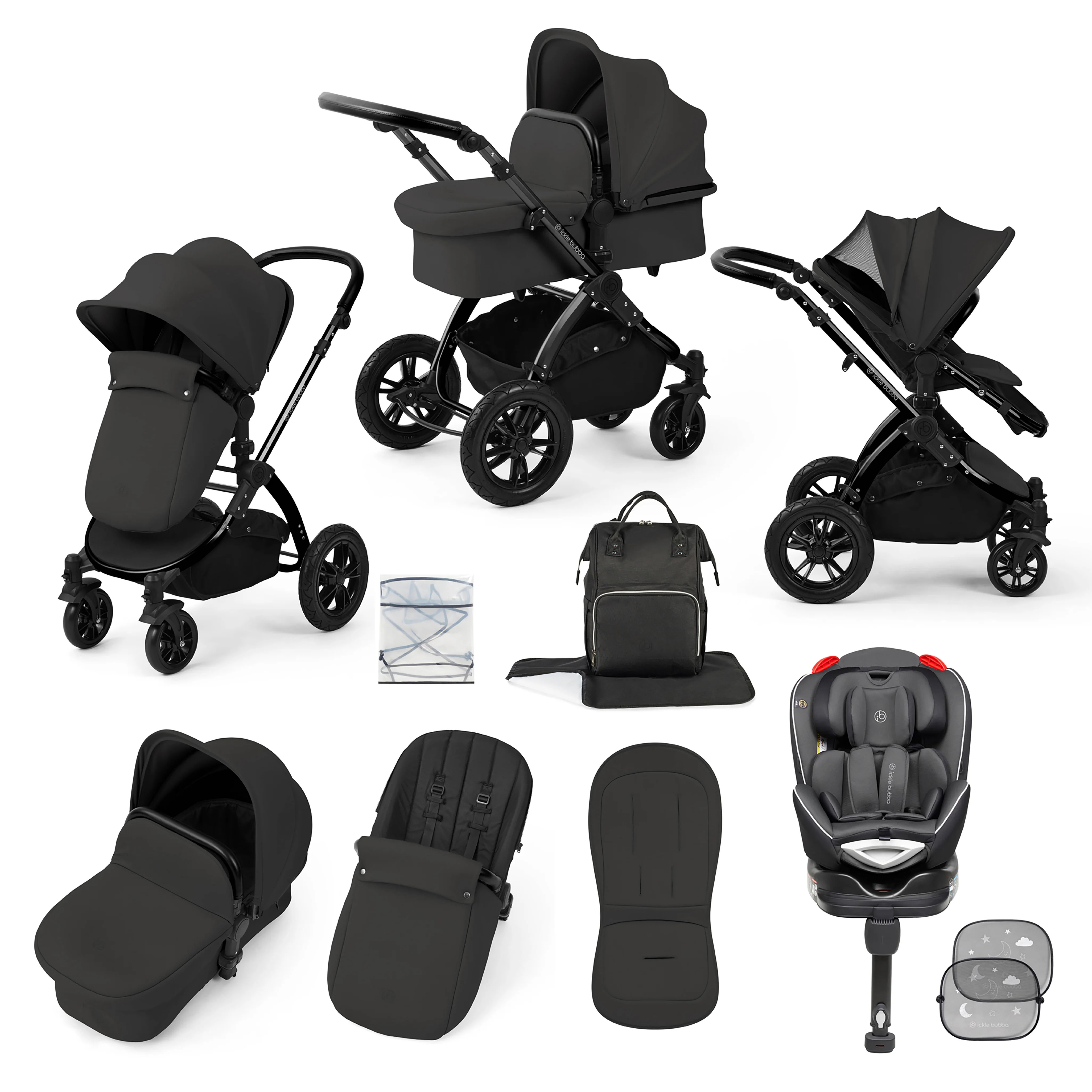 Stomp Luxe 10 Piece Travel System with Radial Car Seat - Image 13