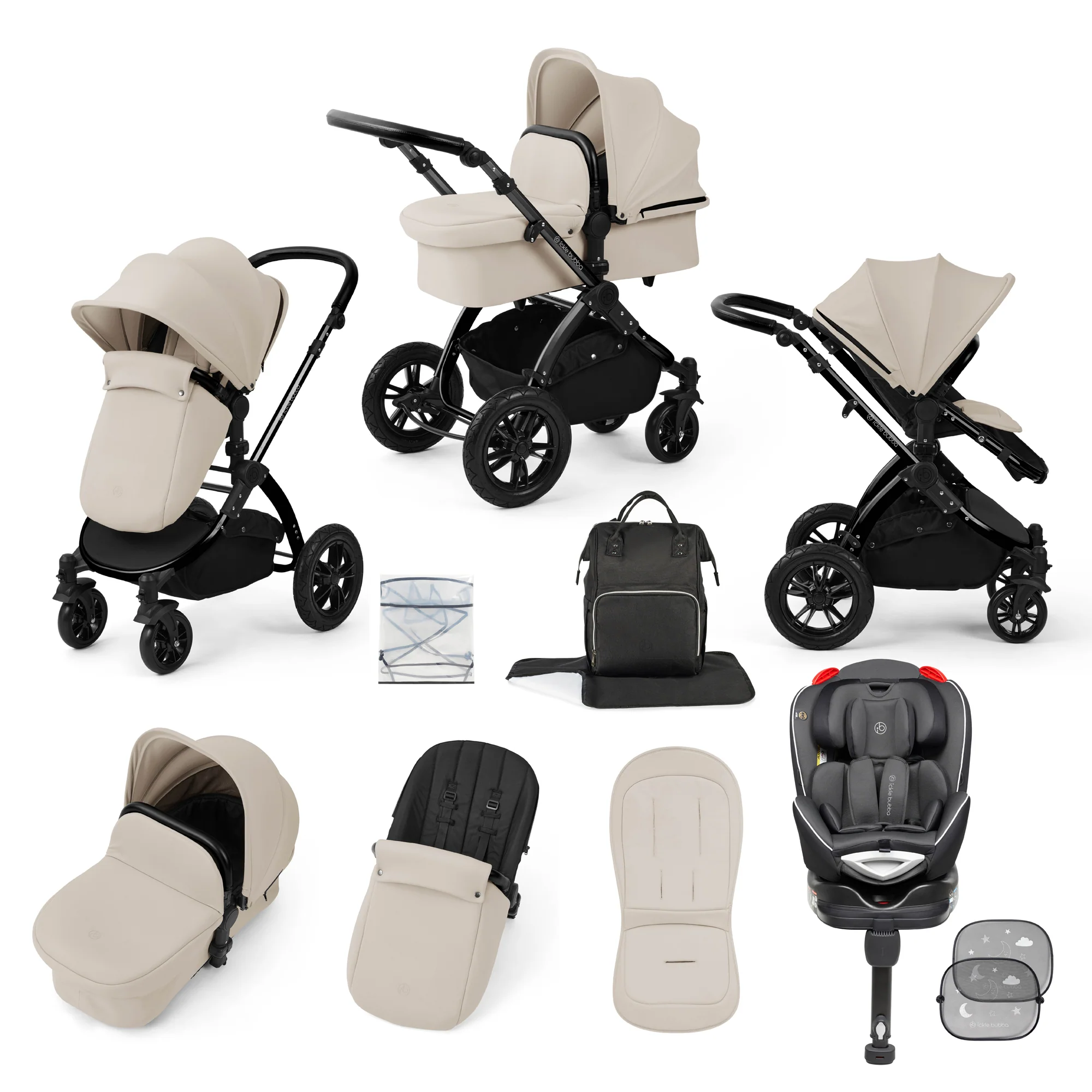 Stomp Luxe 10 Piece Travel System with Radial Car Seat - Image 19