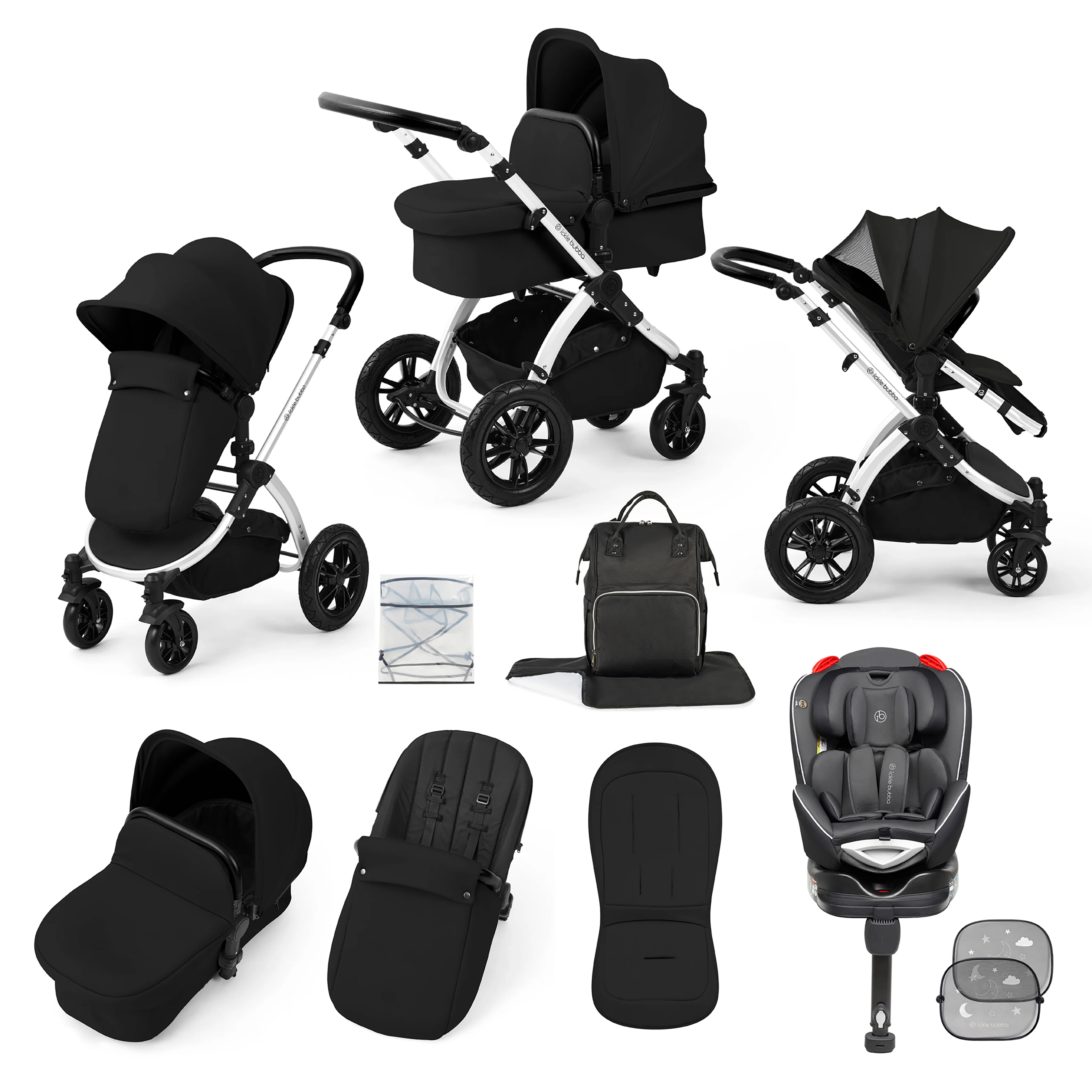Stomp Luxe 10 Piece Travel System with Radial Car Seat - Image 22