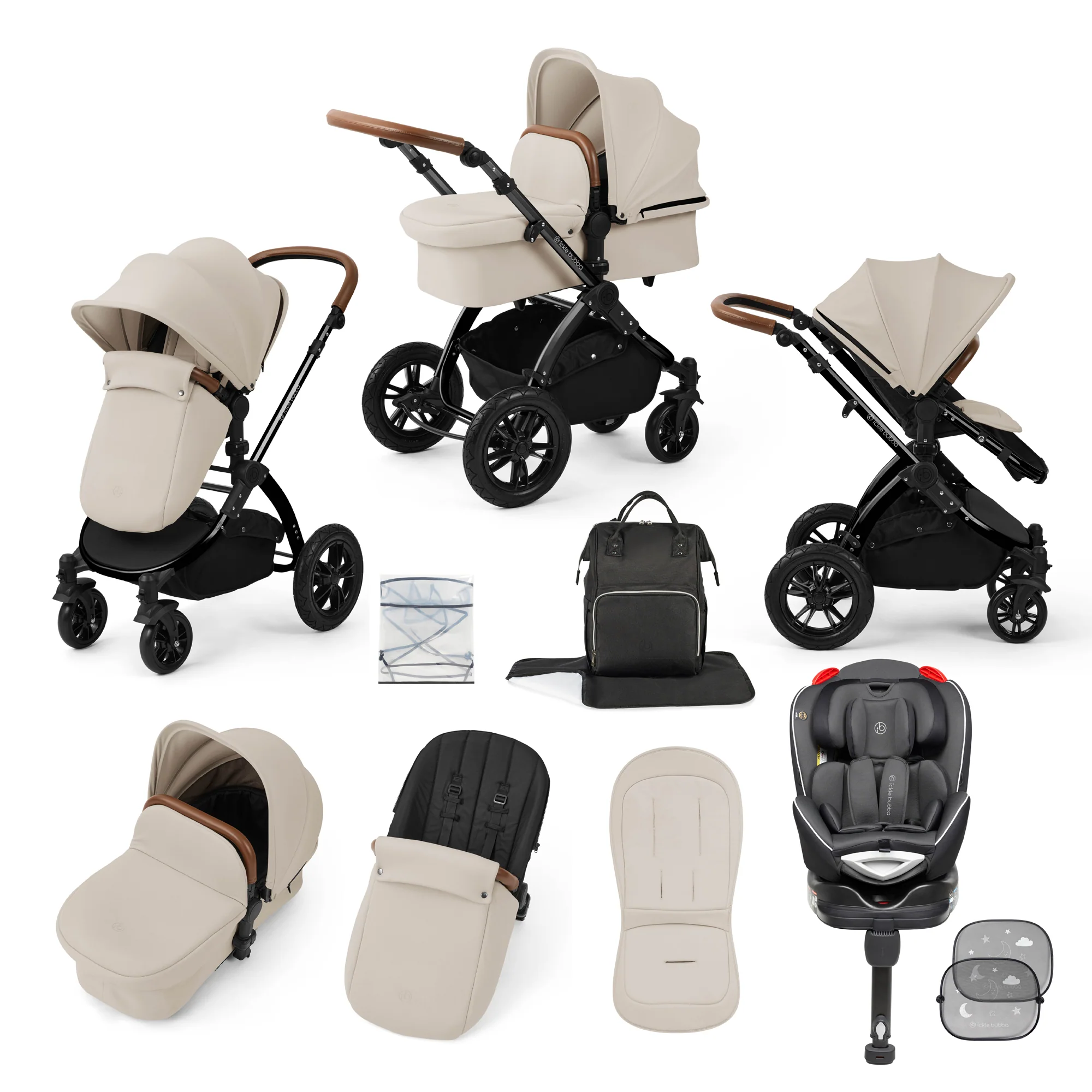 Stomp Luxe 10 Piece Travel System with Radial Car Seat - Image 3