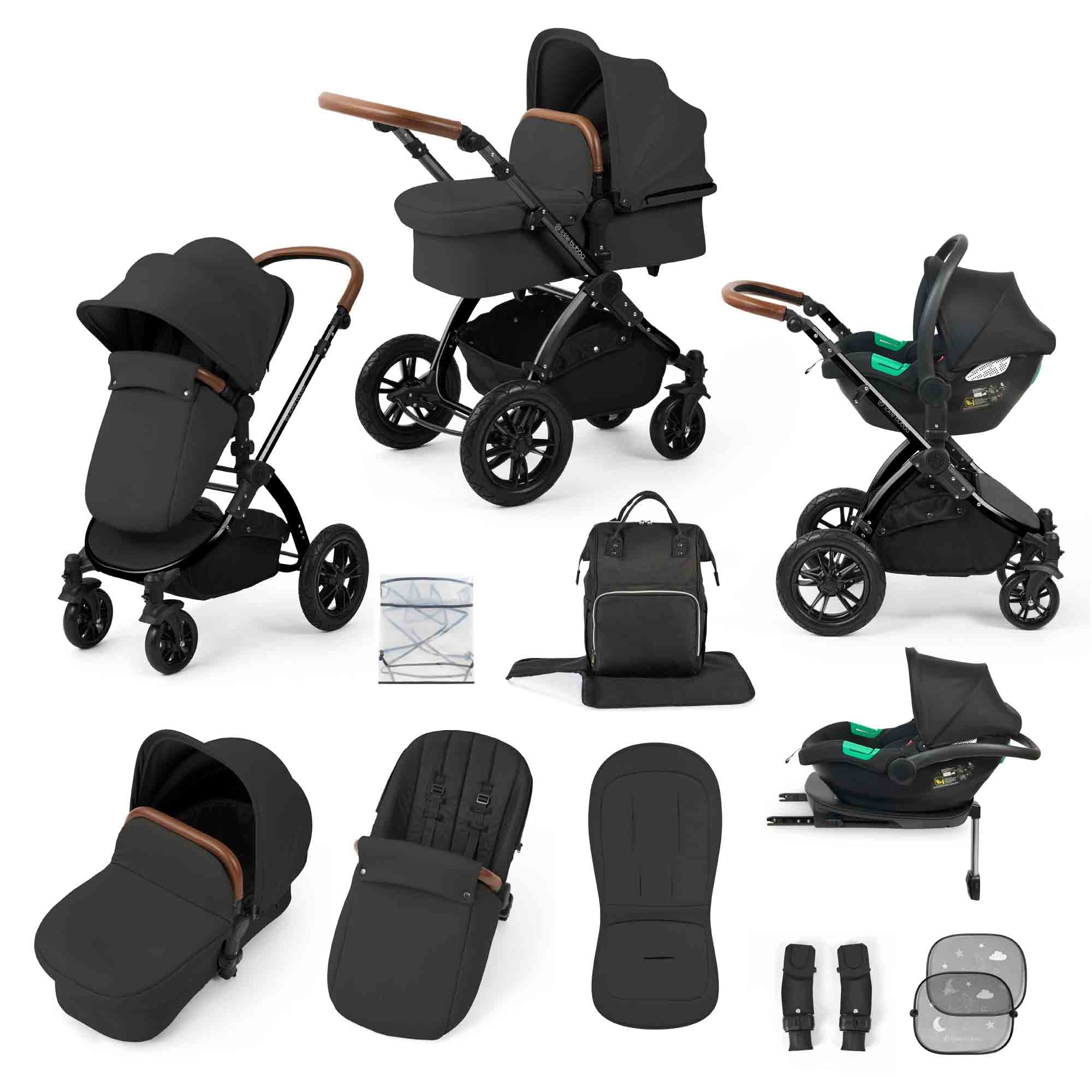 Stomp Luxe 12 Piece Travel System with i-Size Cirrus Car Seat & ISOFIX Base - Image 13