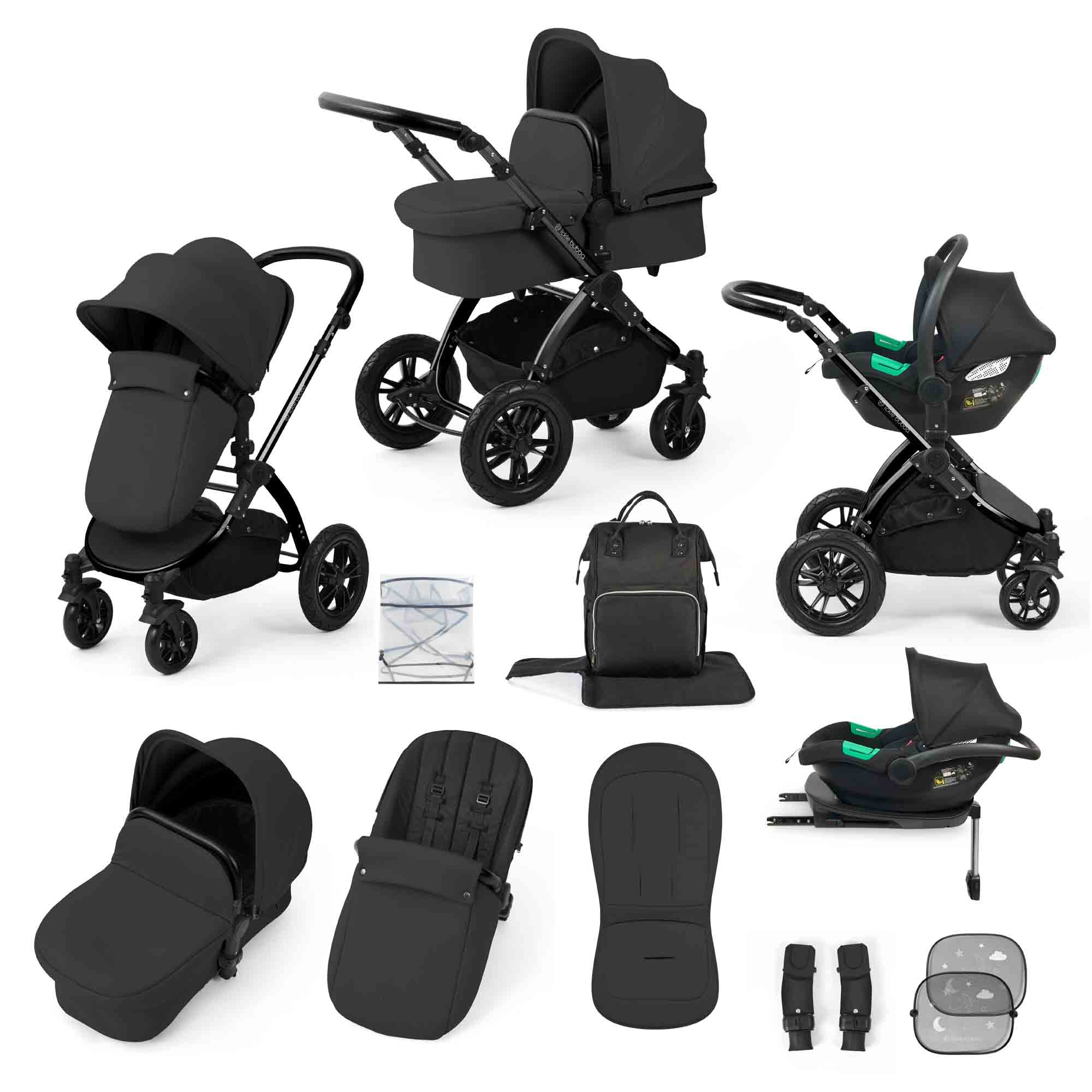 Stomp Luxe 12 Piece Travel System with i-Size Cirrus Car Seat & ISOFIX Base - Image 14