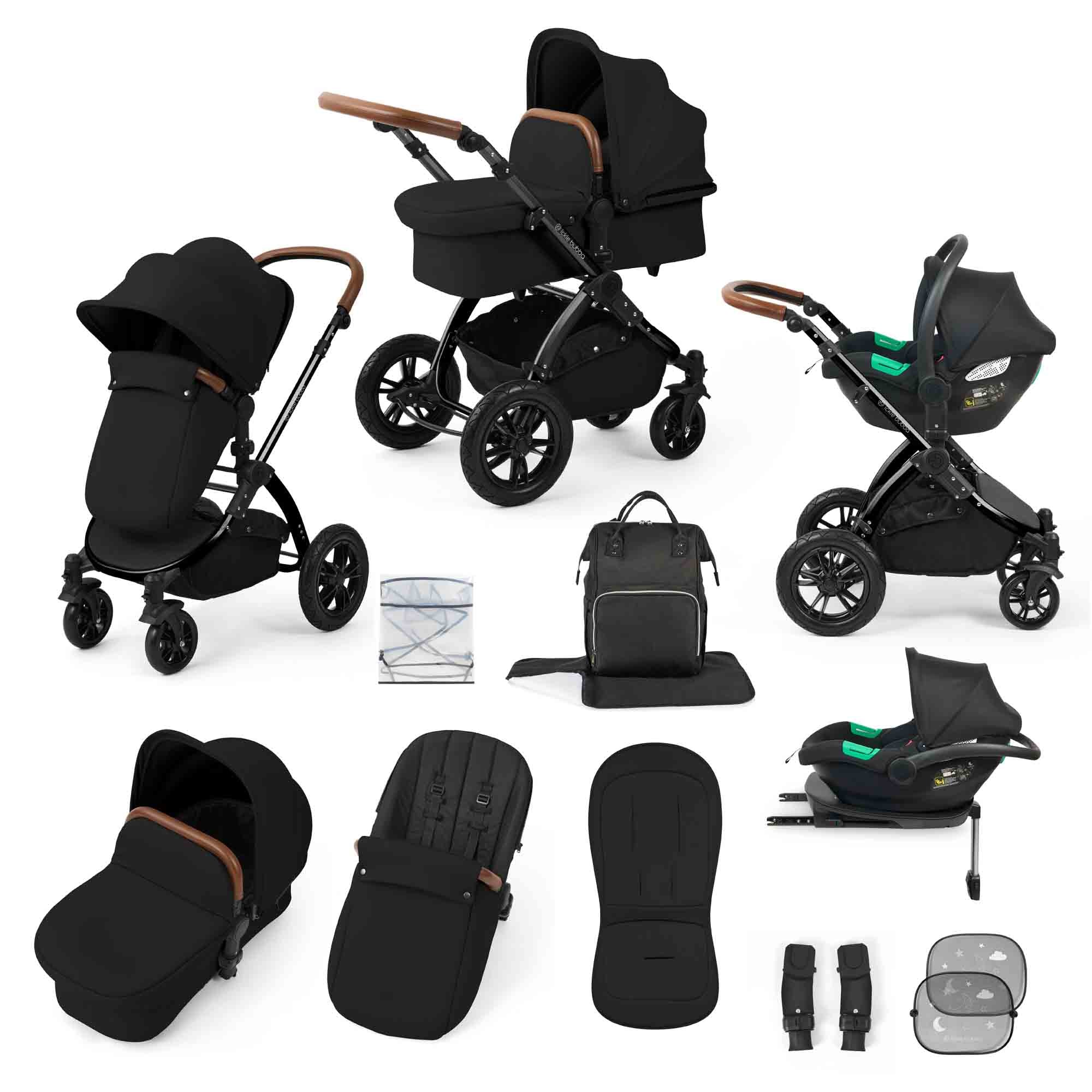 Stomp Luxe 12 Piece Travel System with i-Size Cirrus Car Seat & ISOFIX Base - Image 15
