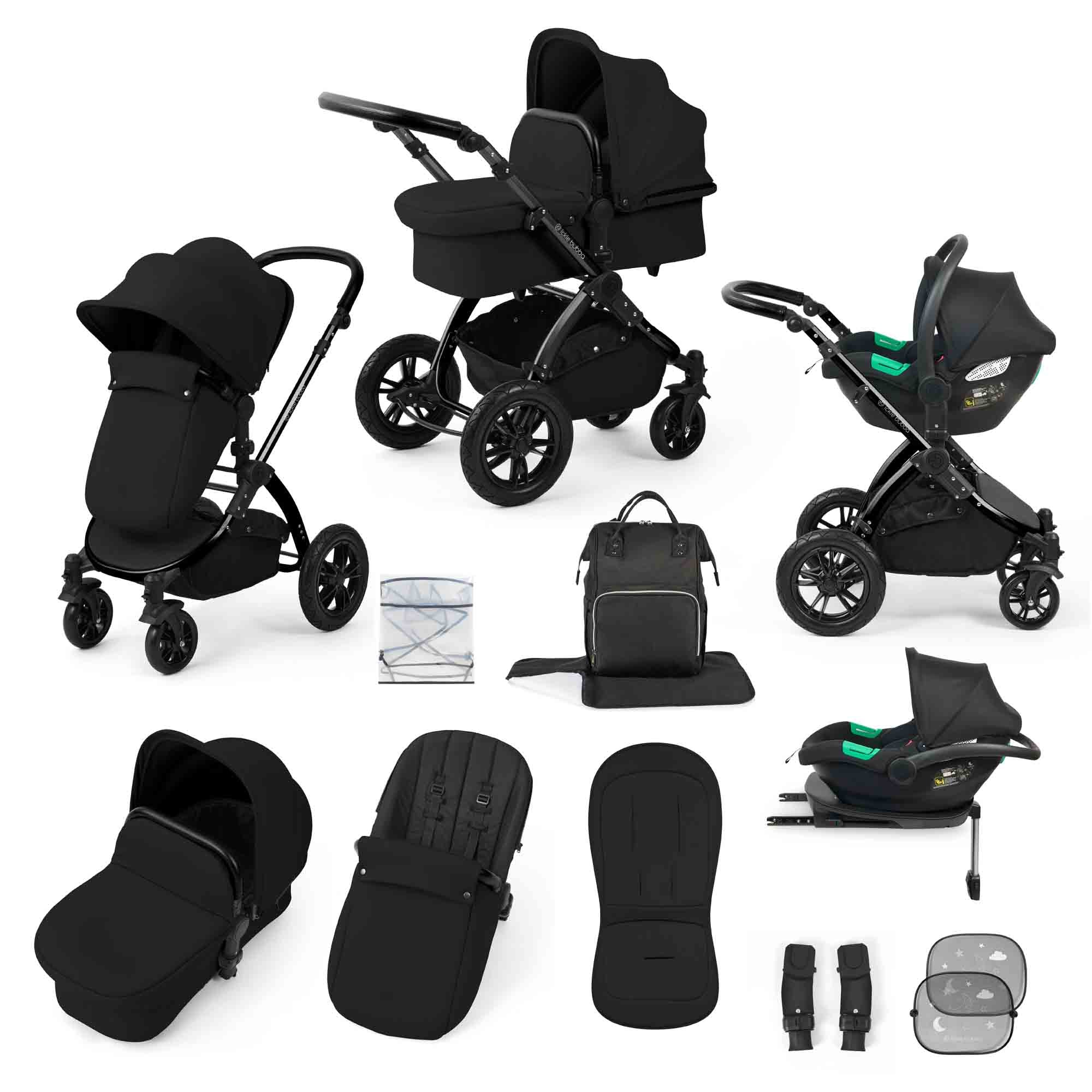 Stomp Luxe 12 Piece Travel System with i-Size Cirrus Car Seat & ISOFIX Base - Image 16