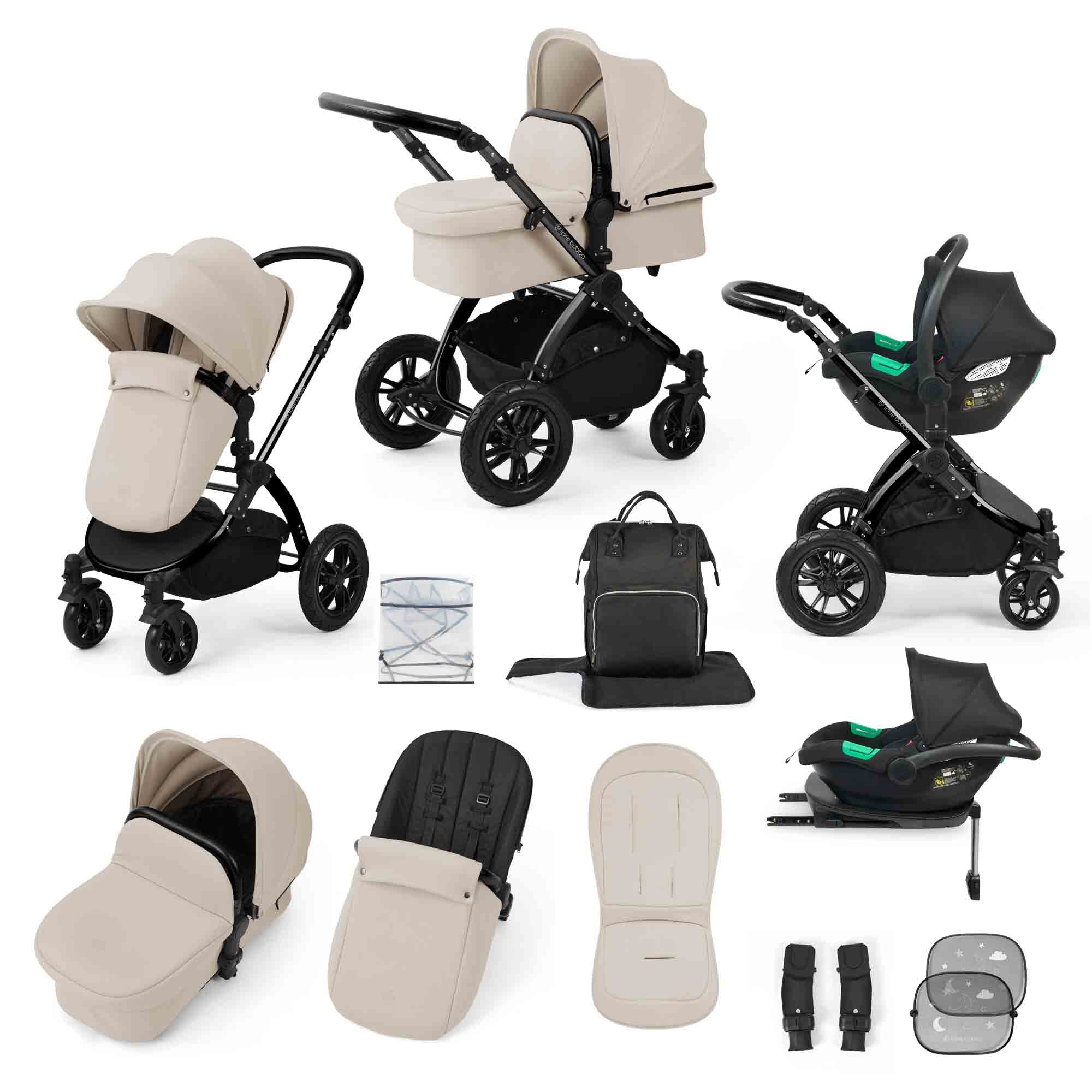 Stomp Luxe 12 Piece Travel System with i-Size Cirrus Car Seat & ISOFIX Base - Image 17