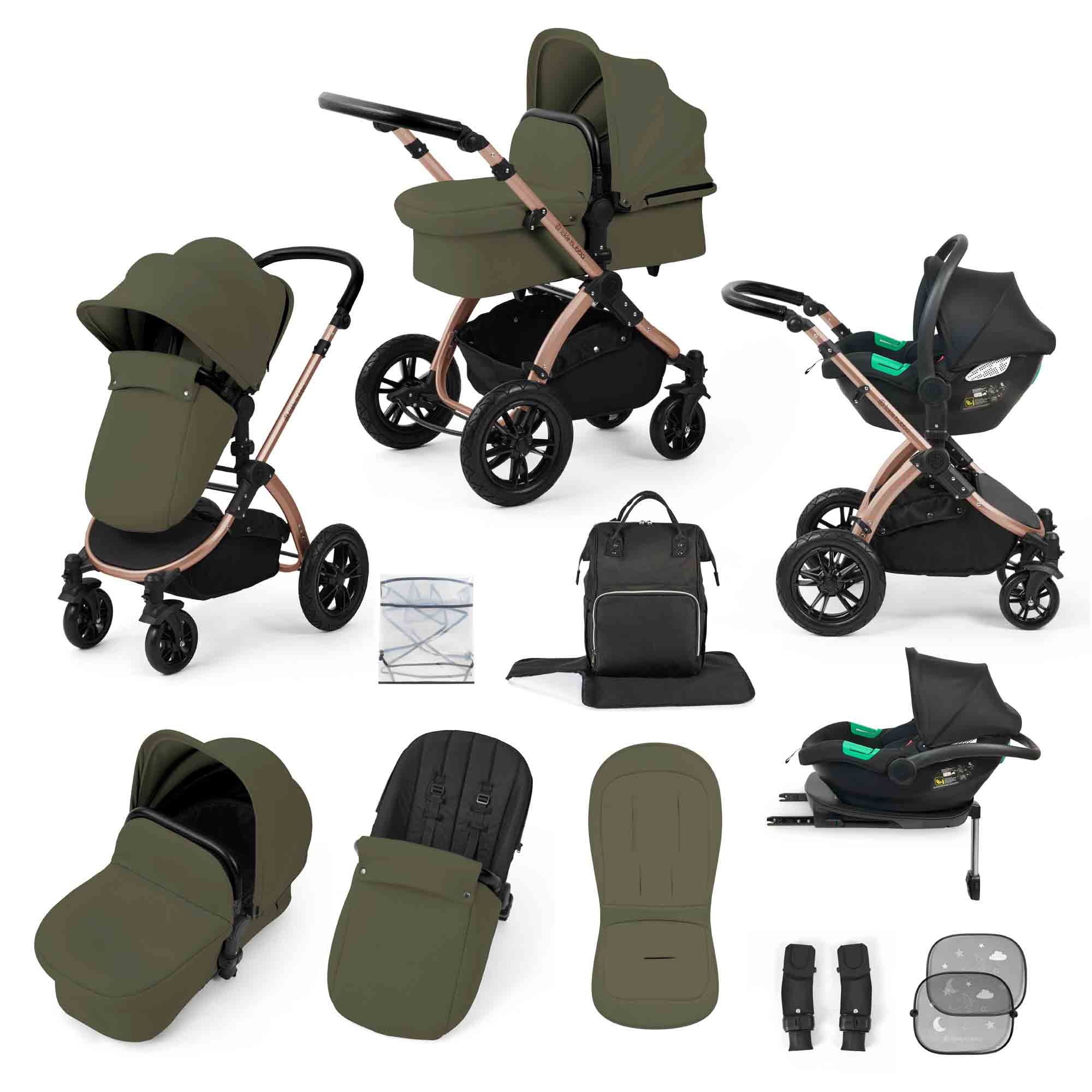 Stomp Luxe 12 Piece Travel System with i-Size Cirrus Car Seat & ISOFIX Base - Image 18