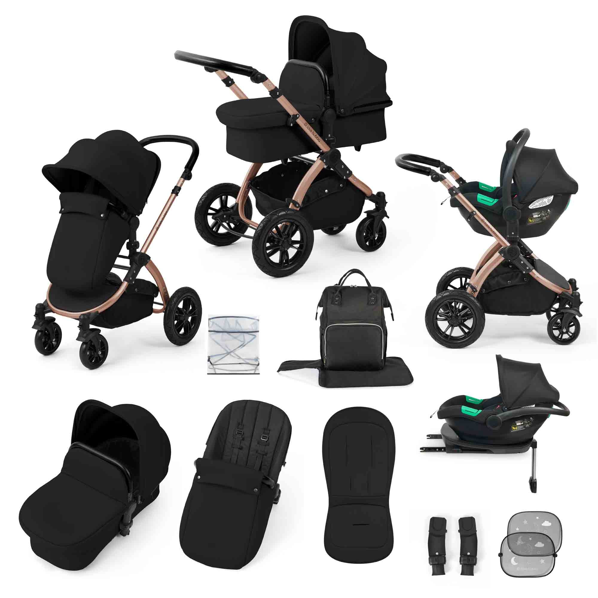 Stomp Luxe 12 Piece Travel System with i-Size Cirrus Car Seat & ISOFIX Base - Image 19