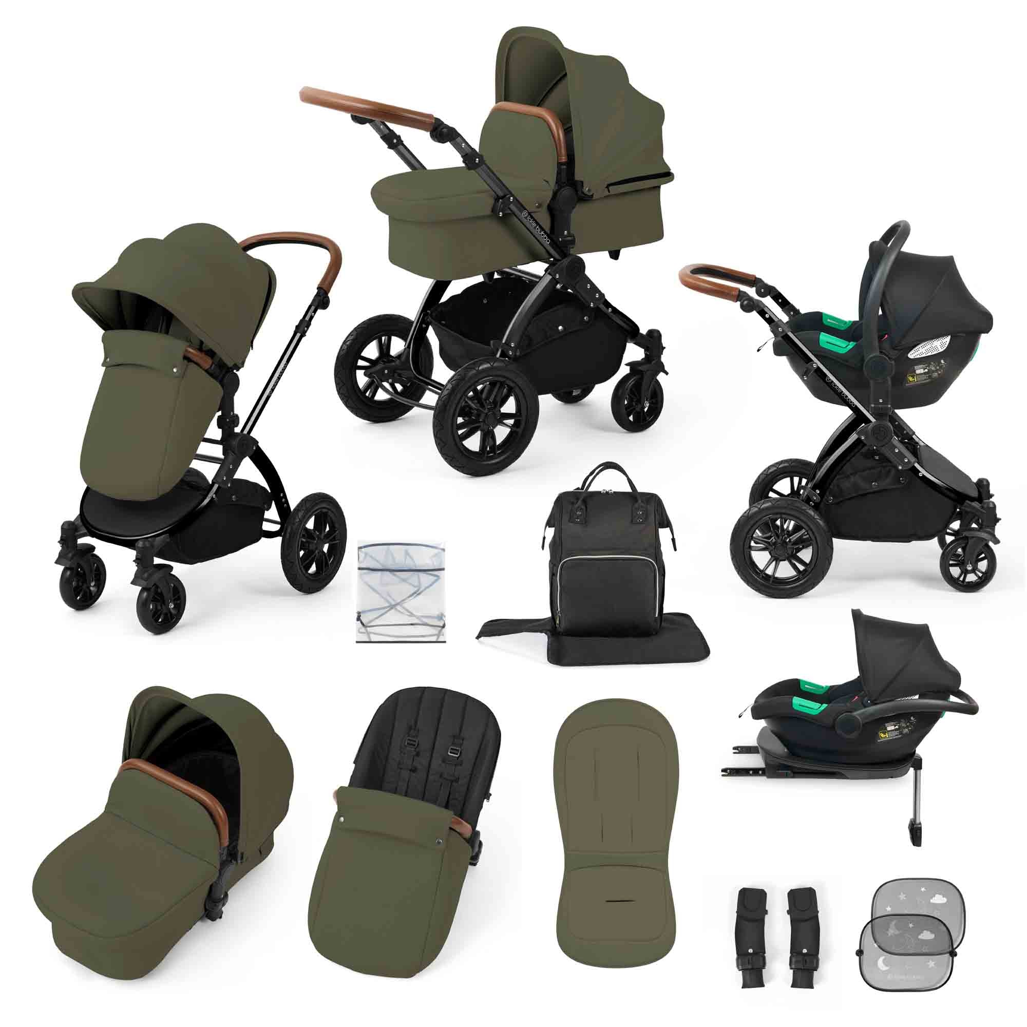 Stomp Luxe 12 Piece Travel System with i-Size Cirrus Car Seat & ISOFIX Base - Image 21