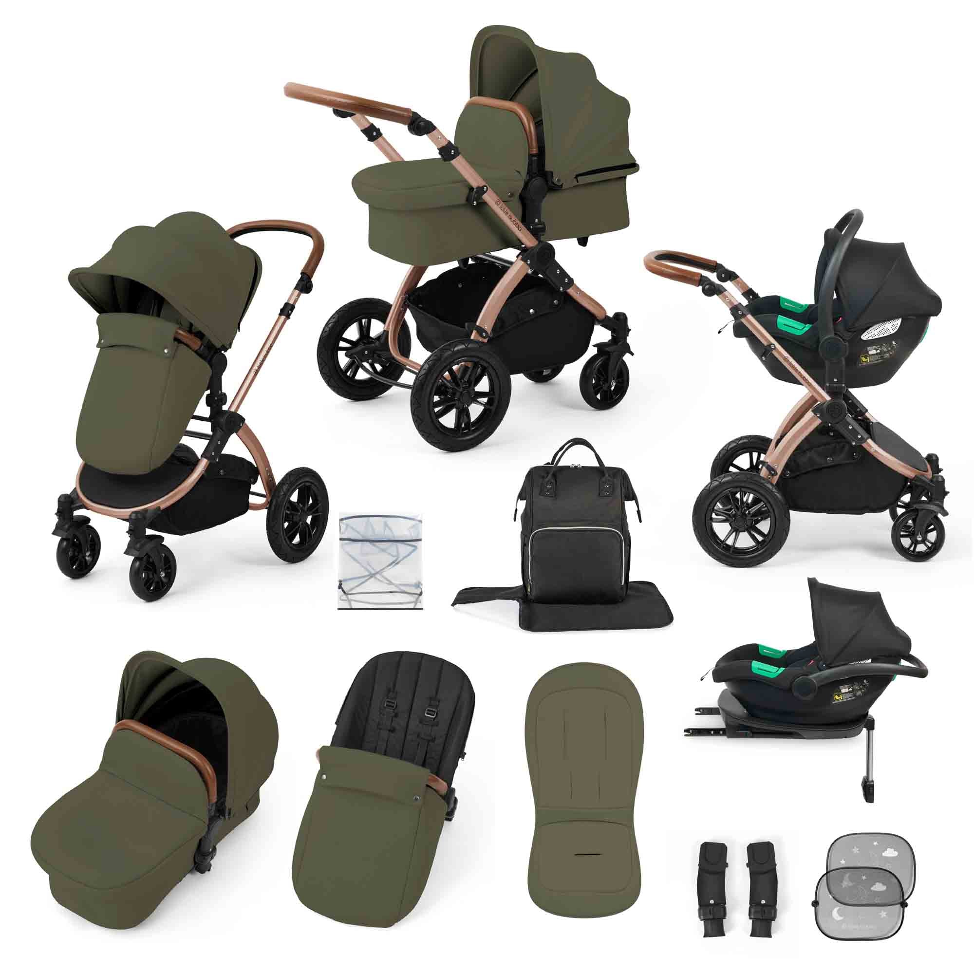 Stomp Luxe 12 Piece Travel System with i-Size Cirrus Car Seat & ISOFIX Base - Image 22