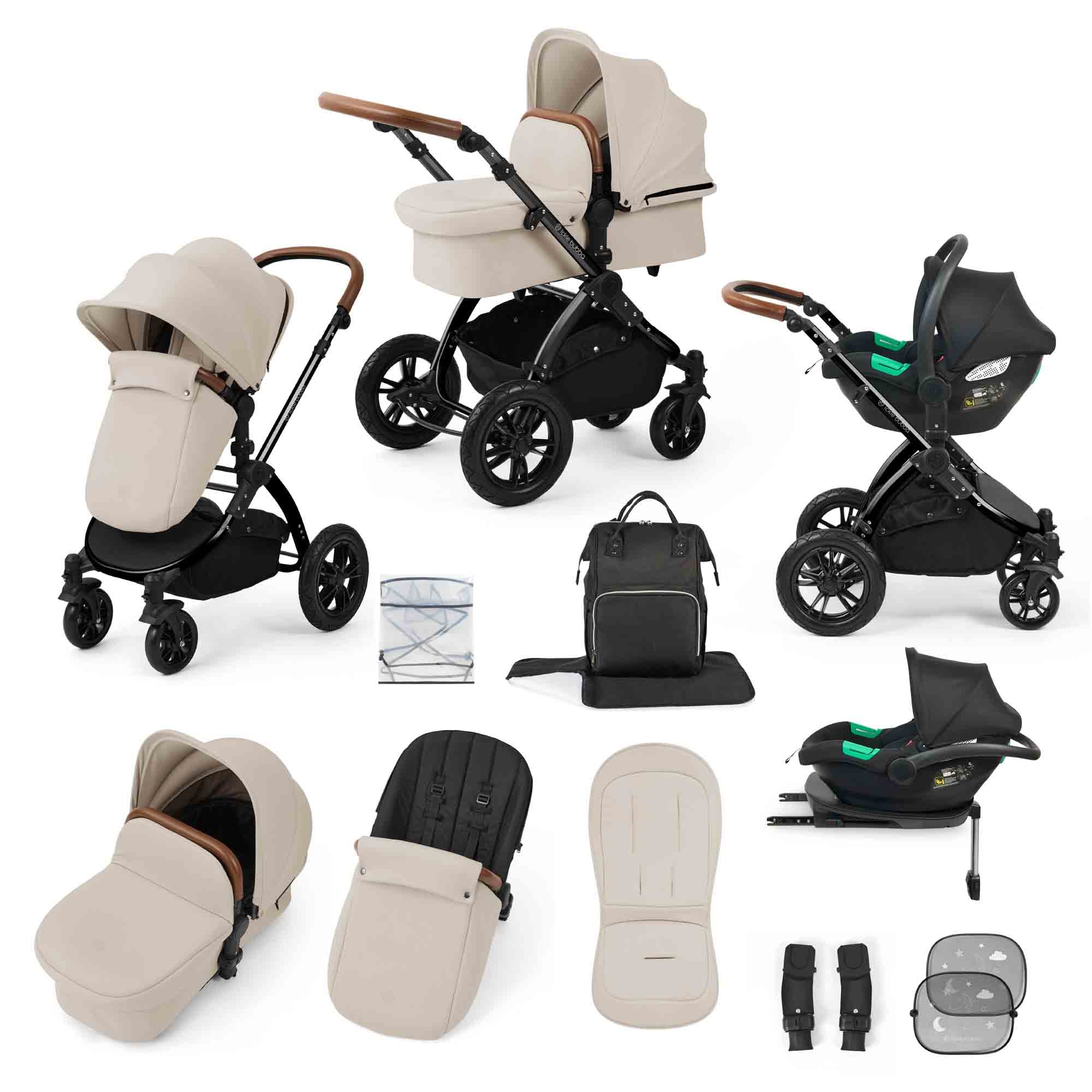 Stomp Luxe 12 Piece Travel System with i-Size Cirrus Car Seat & ISOFIX Base - Image 24