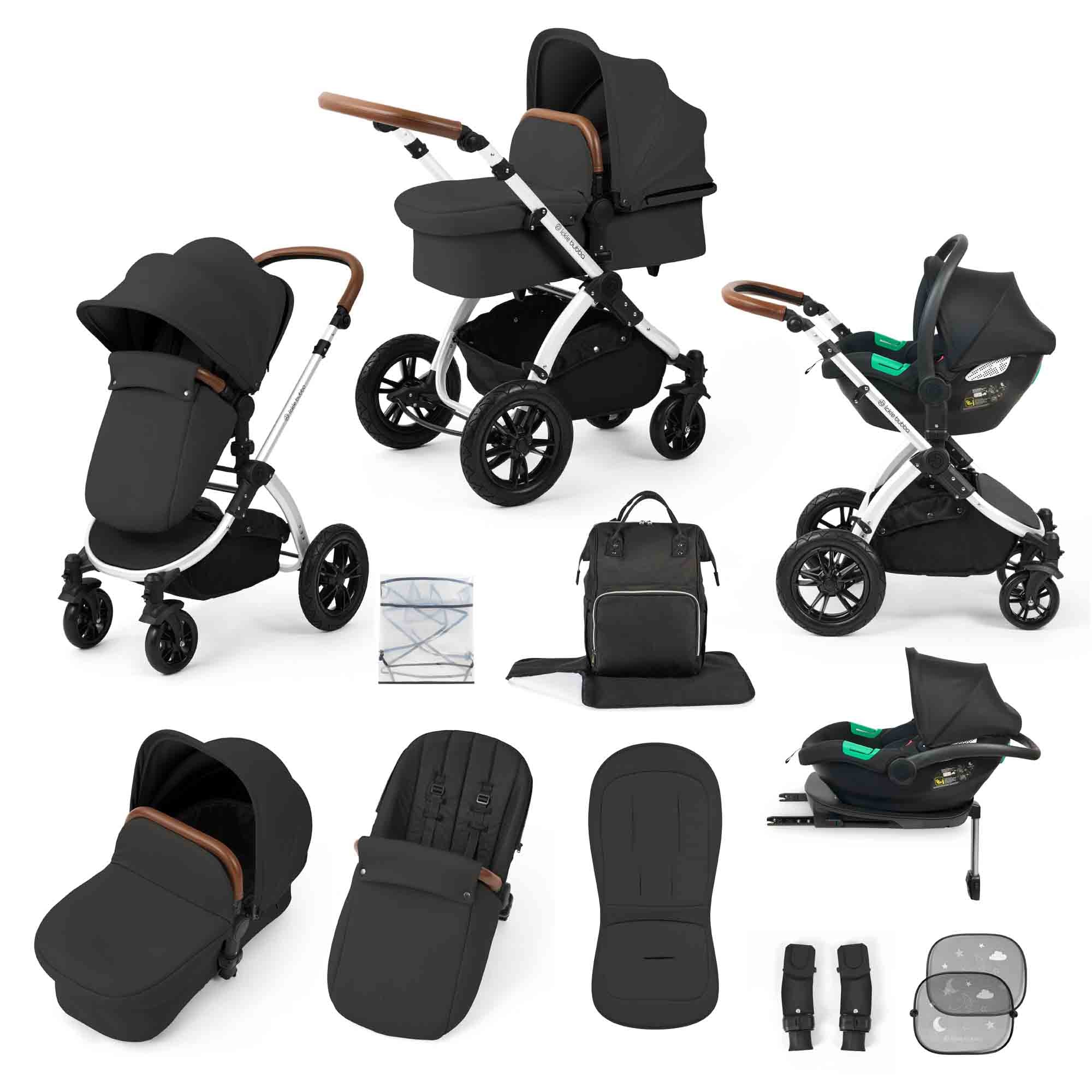 Stomp Luxe 12 Piece Travel System with i-Size Cirrus Car Seat & ISOFIX Base - Image 5