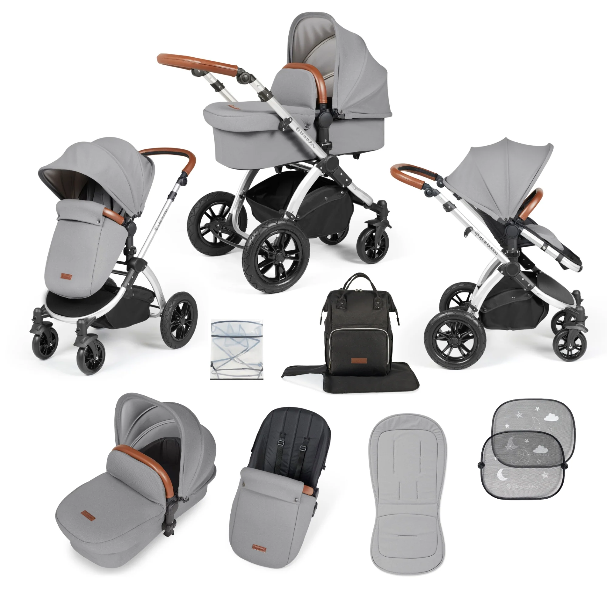 Stomp Luxe 9 Piece Pram - 2025 Version - Image 4