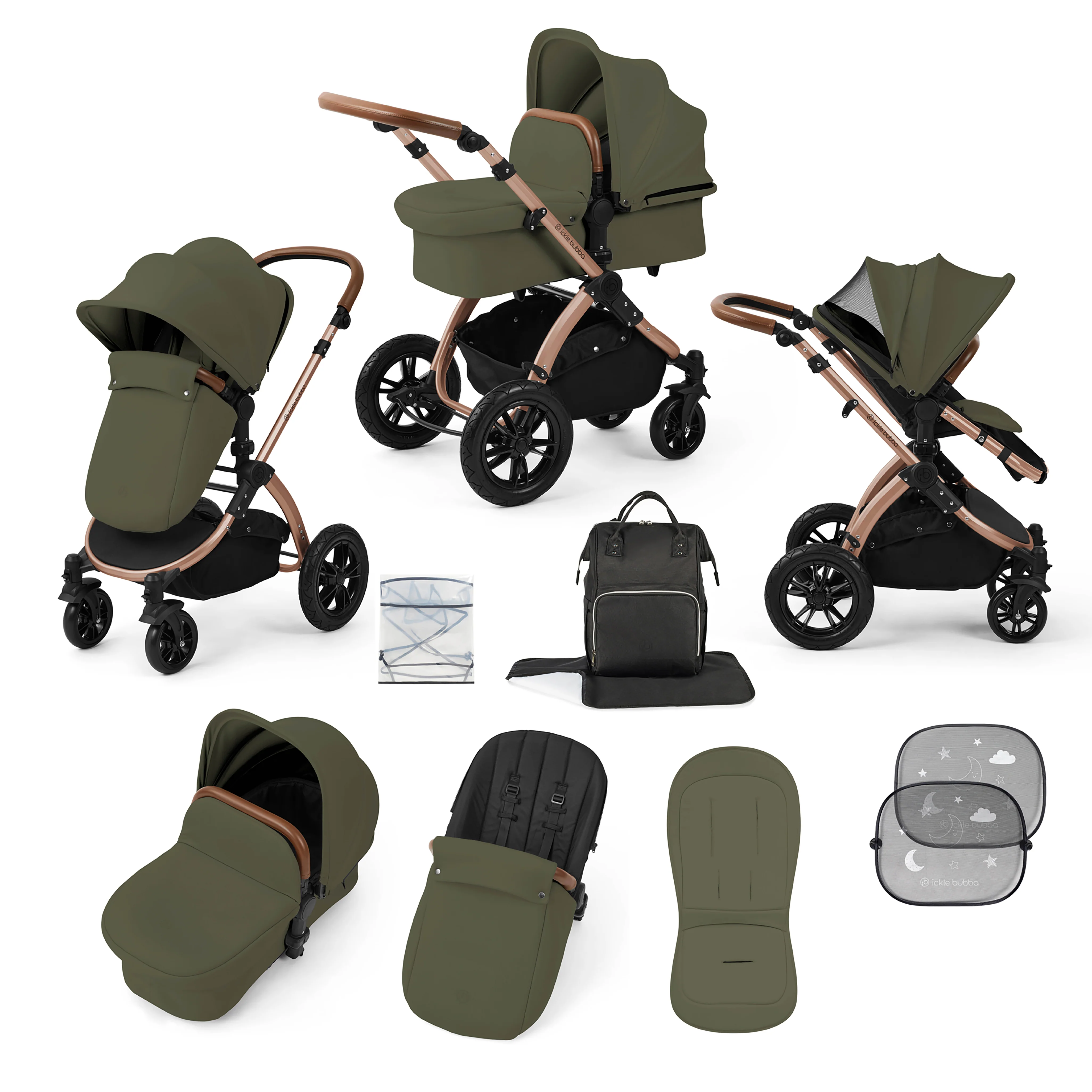 Stomp Luxe 9 Piece Pram - Image 23