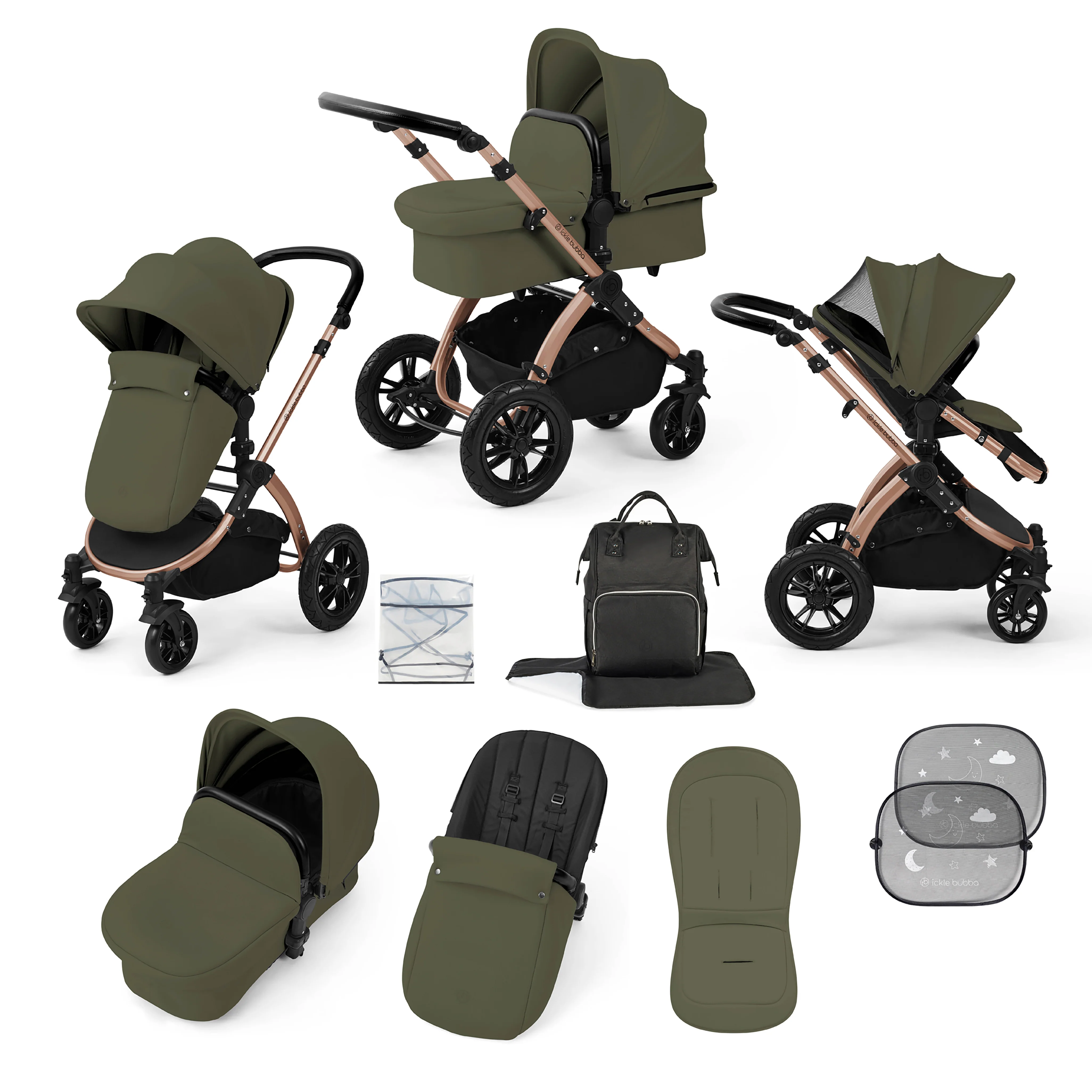 Stomp Luxe 9 Piece Pram - Image 24