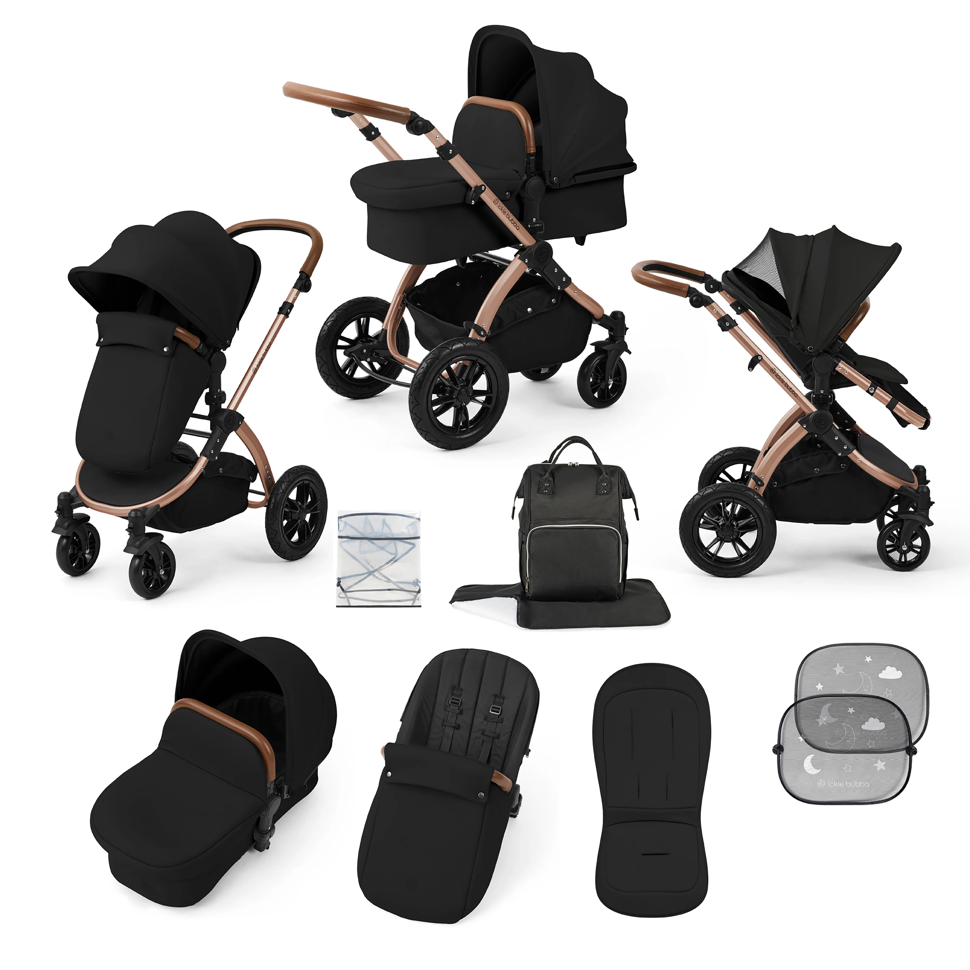Stomp Luxe 9 Piece Pram - Image 7