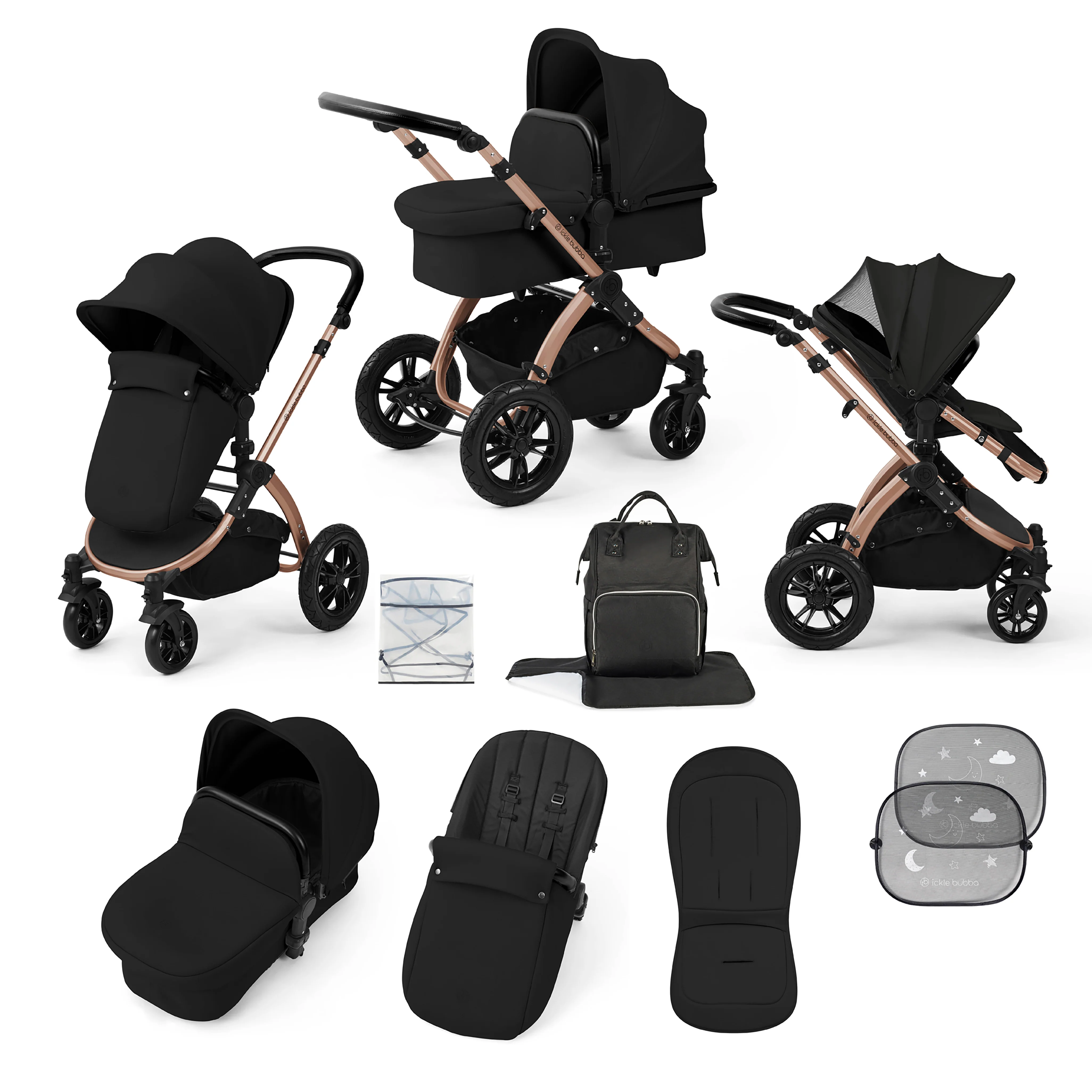 Stomp Luxe 9 Piece Pram - Image 8