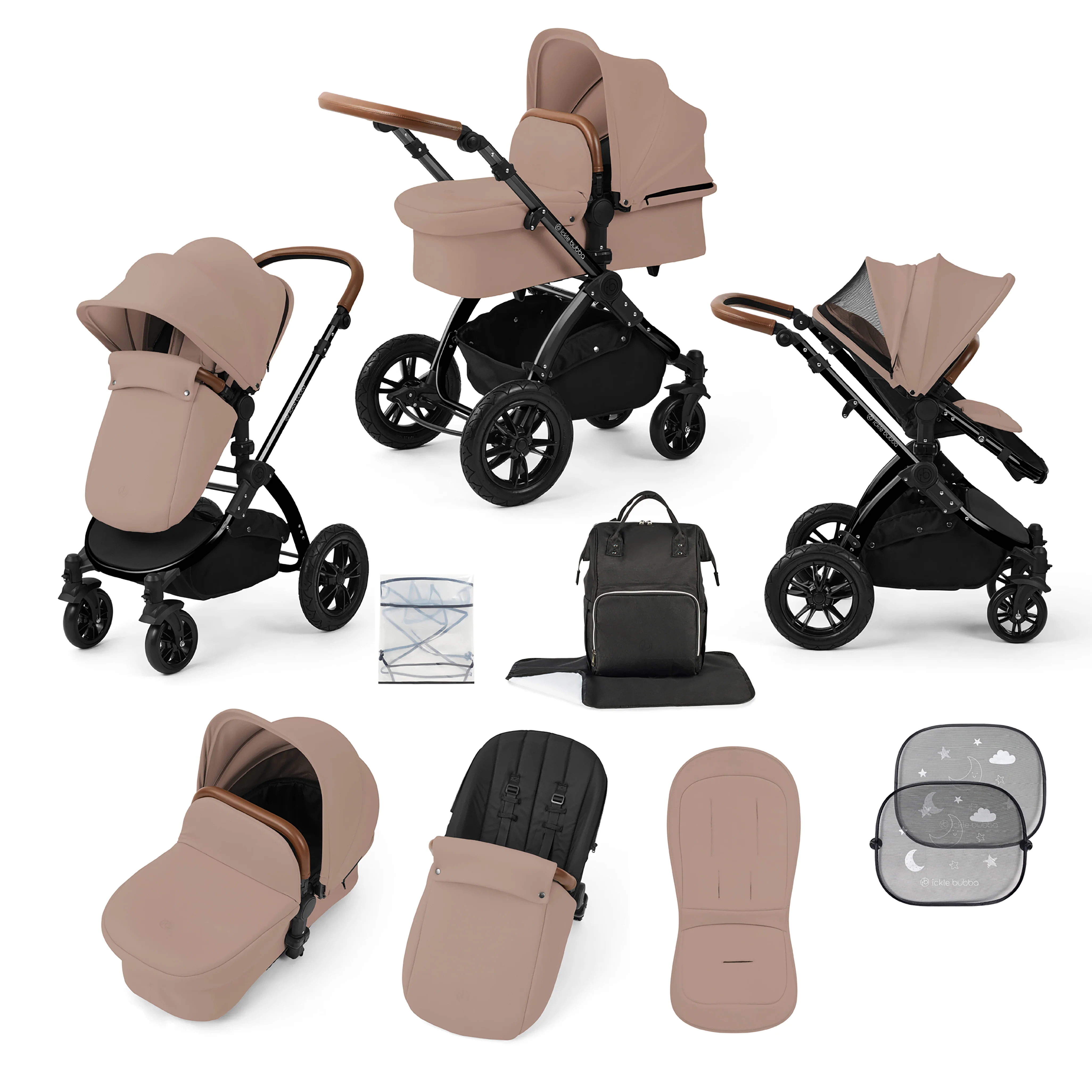 Stomp Luxe 9 Piece Pram - Image 9