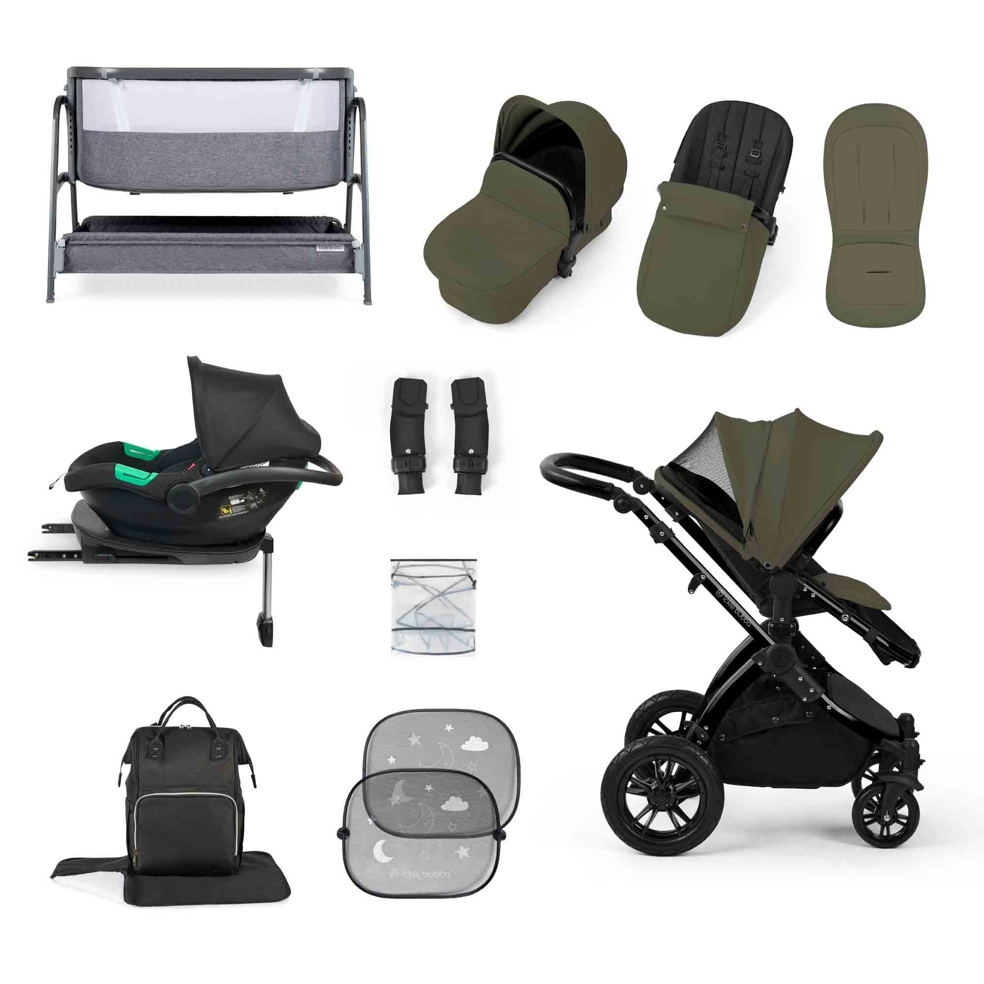 Stomp Luxe Cirrus I-Size Travel System & Home 14 Piece Bundle - Image 10