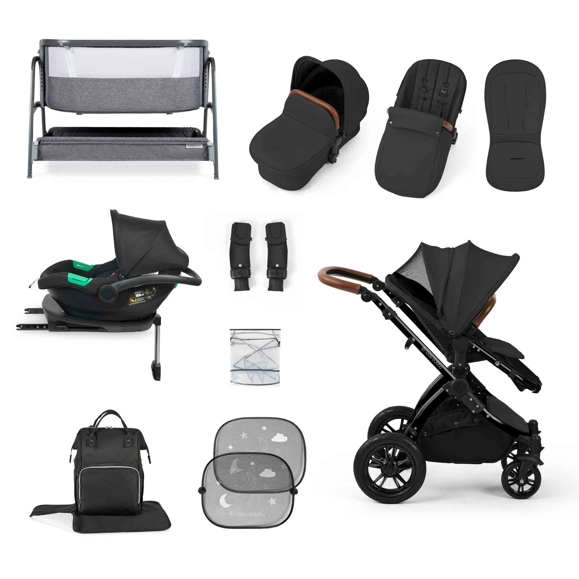 Stomp Luxe Cirrus I-Size Travel System & Home 14 Piece Bundle - Image 19