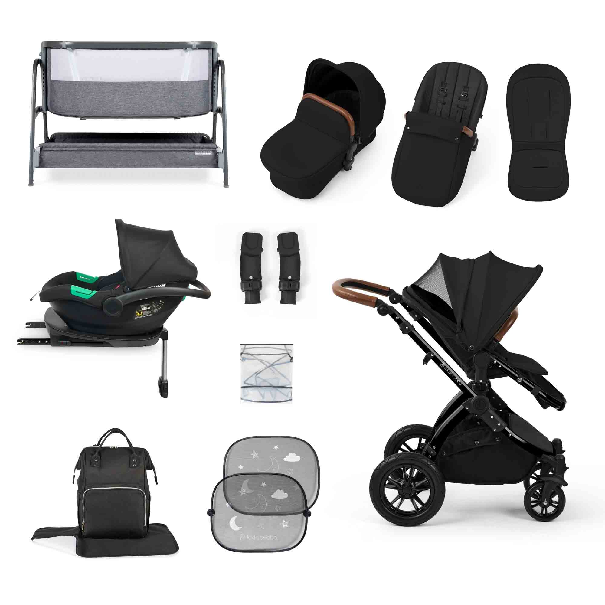 Stomp Luxe Cirrus I-Size Travel System & Home 14 Piece Bundle - Image 22