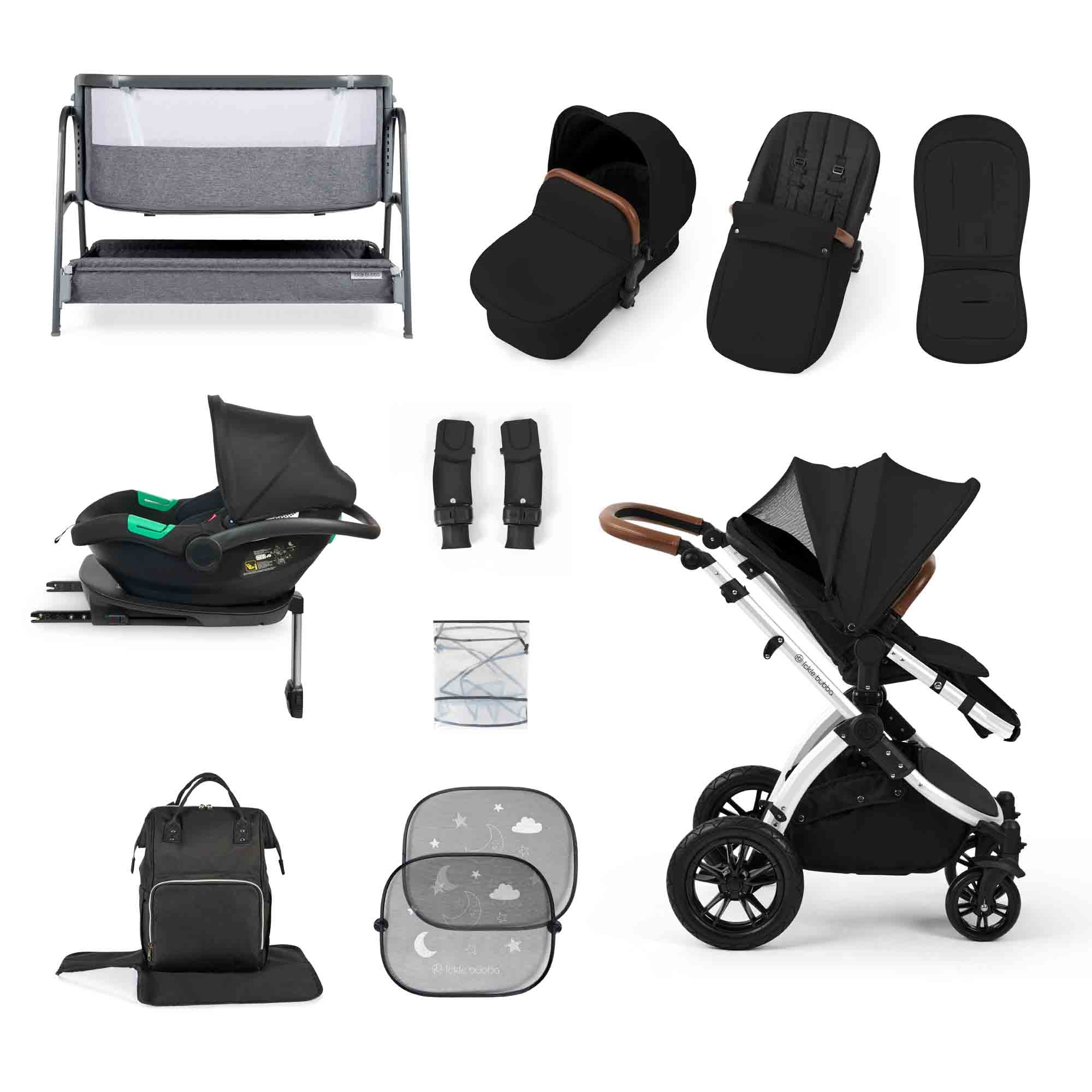 Stomp Luxe Cirrus I-Size Travel System & Home 14 Piece Bundle - Image 23