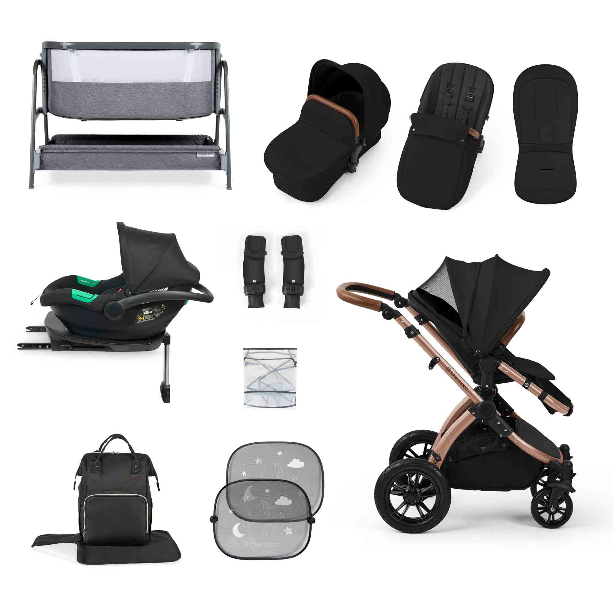 Stomp Luxe Cirrus I-Size Travel System & Home 14 Piece Bundle - Image 24