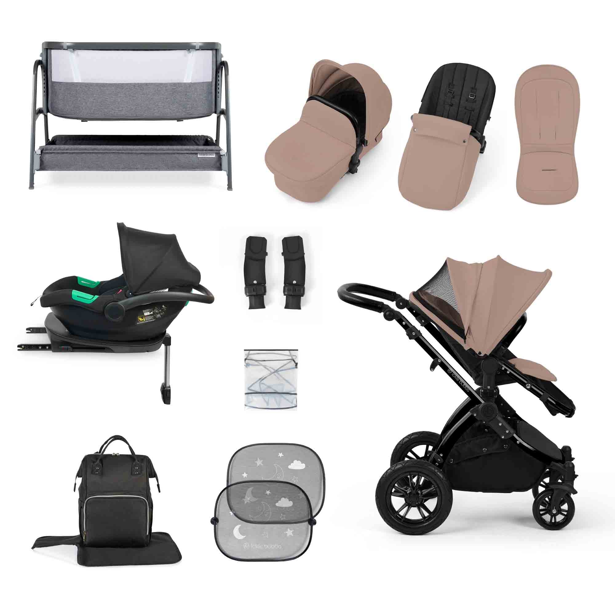 Stomp Luxe Cirrus I-Size Travel System & Home 14 Piece Bundle - Image 7