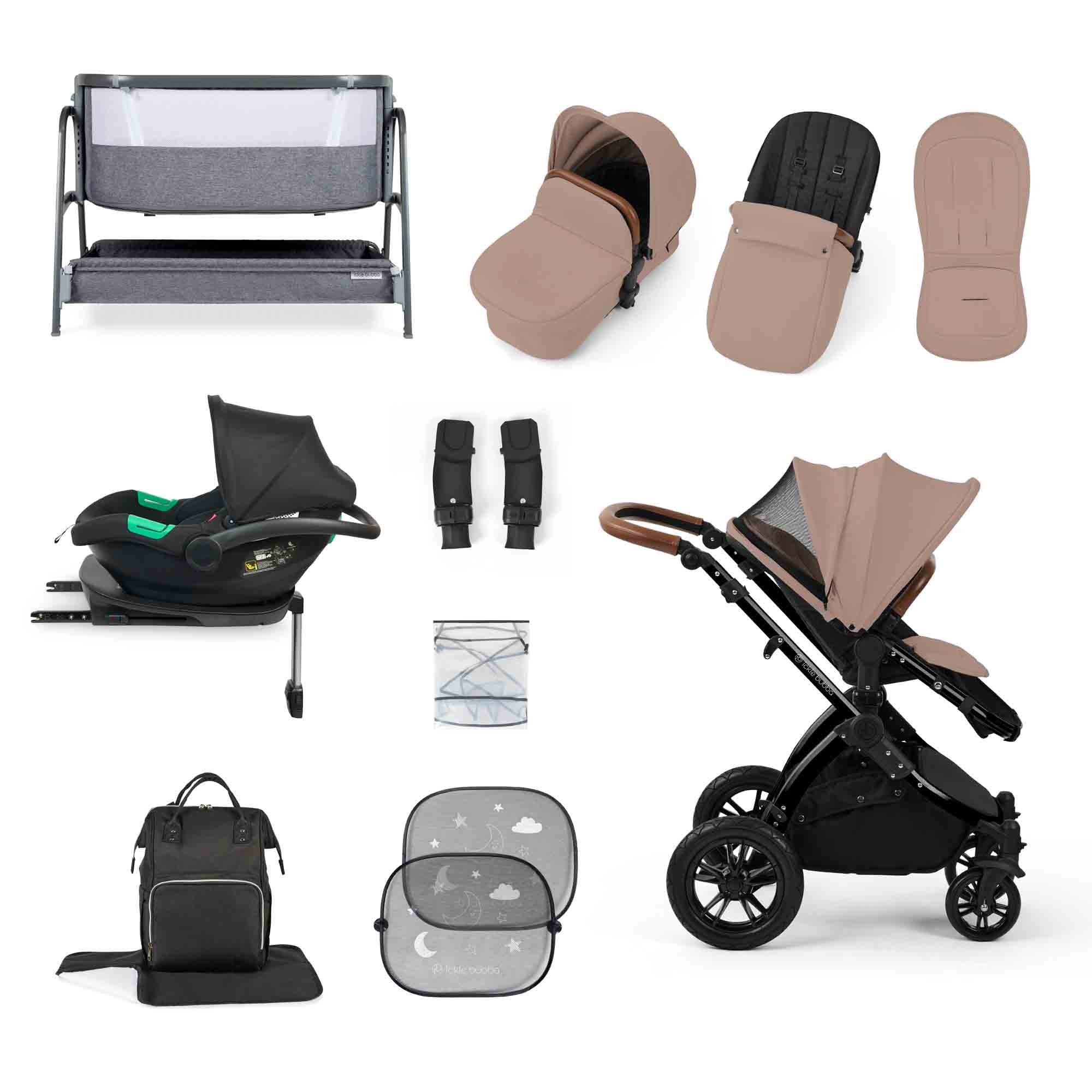 Stomp Luxe Cirrus I-Size Travel System & Home 14 Piece Bundle - Image 8