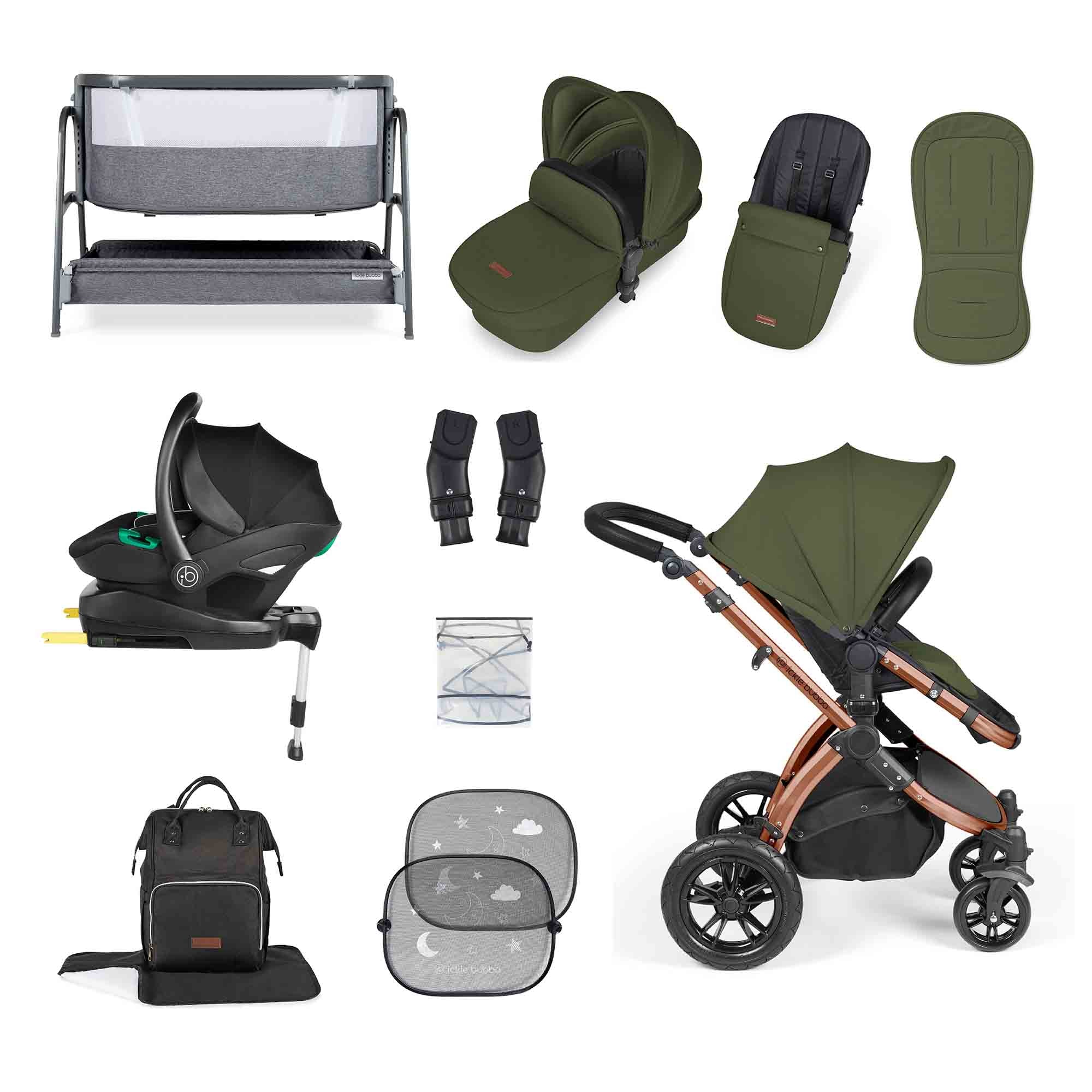 Stomp Luxe I-Size Travel System & Home 14 Piece Bundle - Image 11