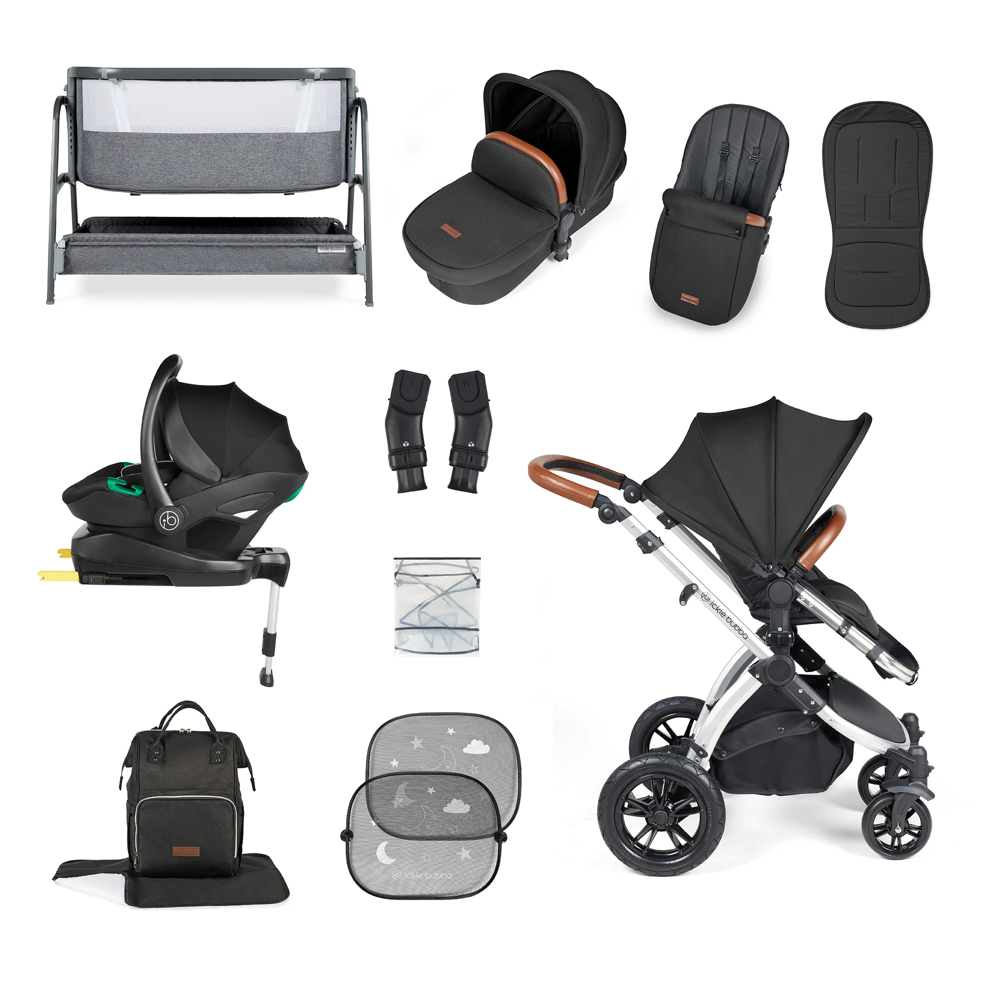 Stomp Luxe I-Size Travel System & Home 14 Piece Bundle - Image 12