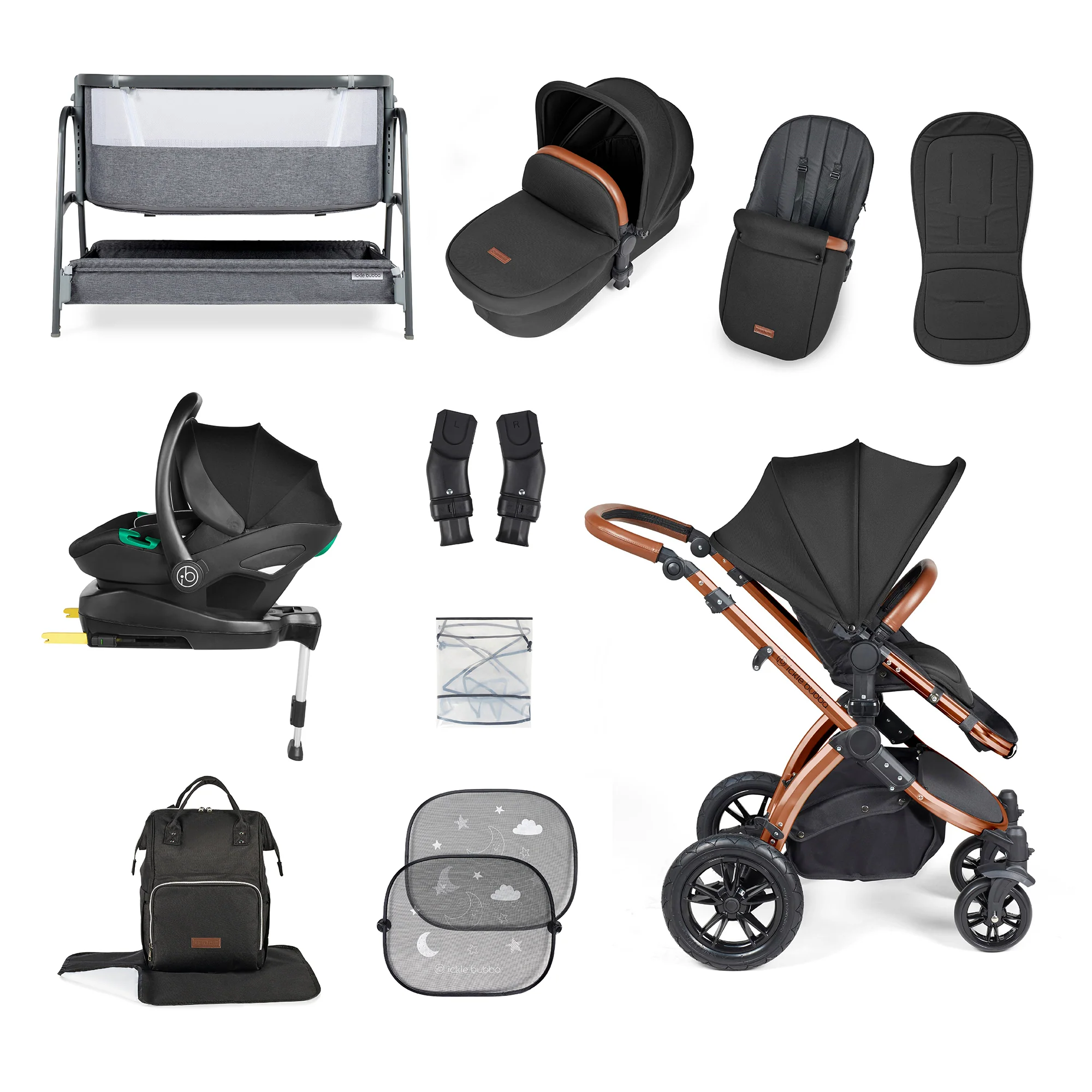 Stomp Luxe I-Size Travel System & Home 14 Piece Bundle - Image 14