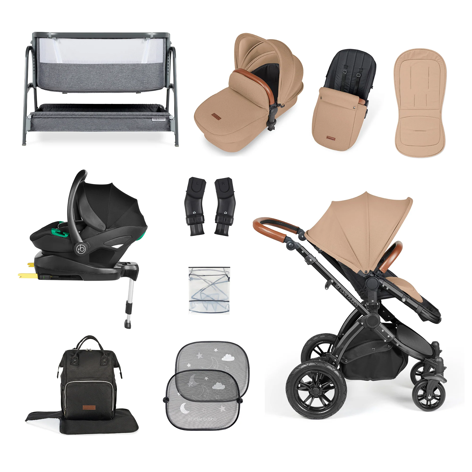 Stomp Luxe I-Size Travel System & Home 14 Piece Bundle - Image 15