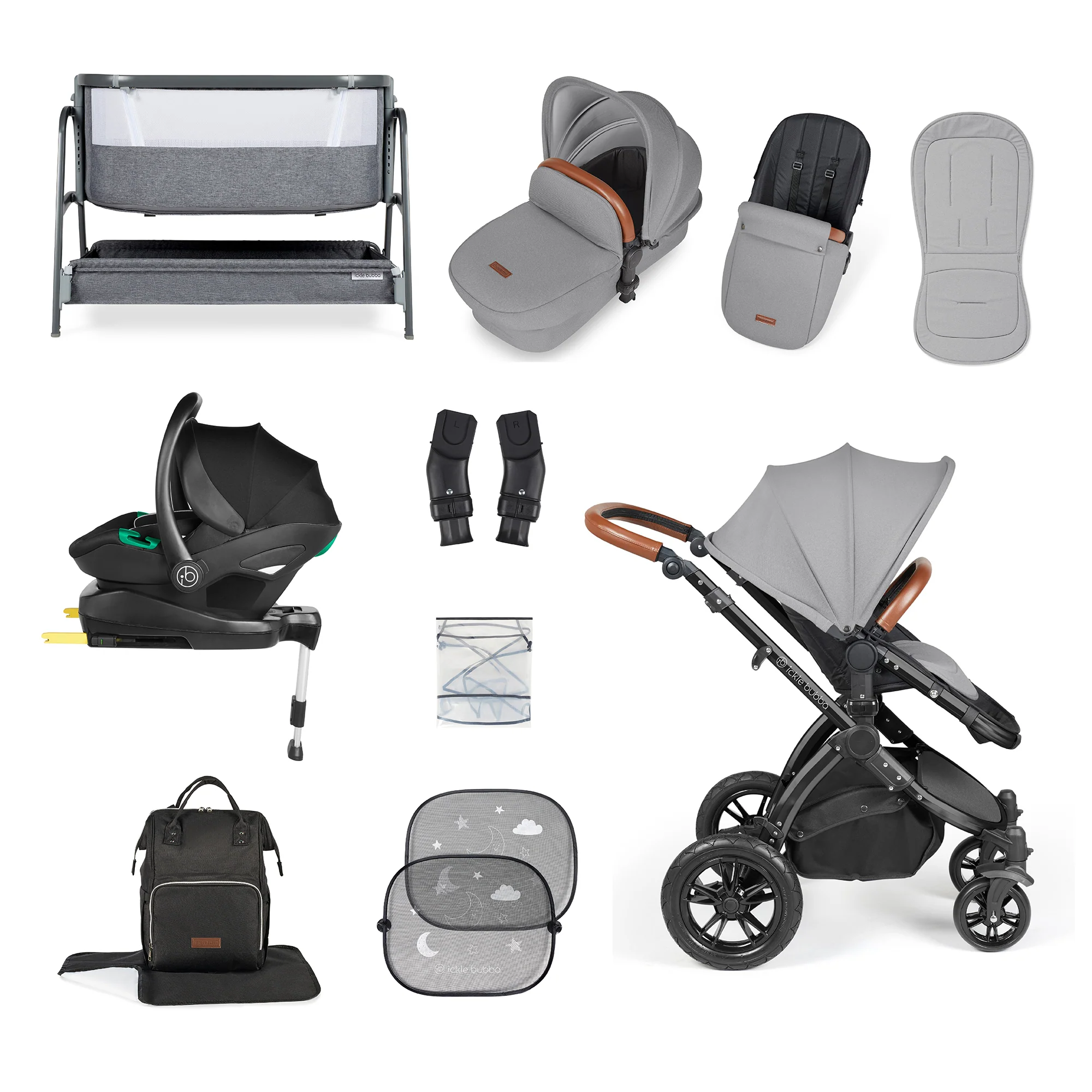 Stomp Luxe I-Size Travel System & Home 14 Piece Bundle - Image 16