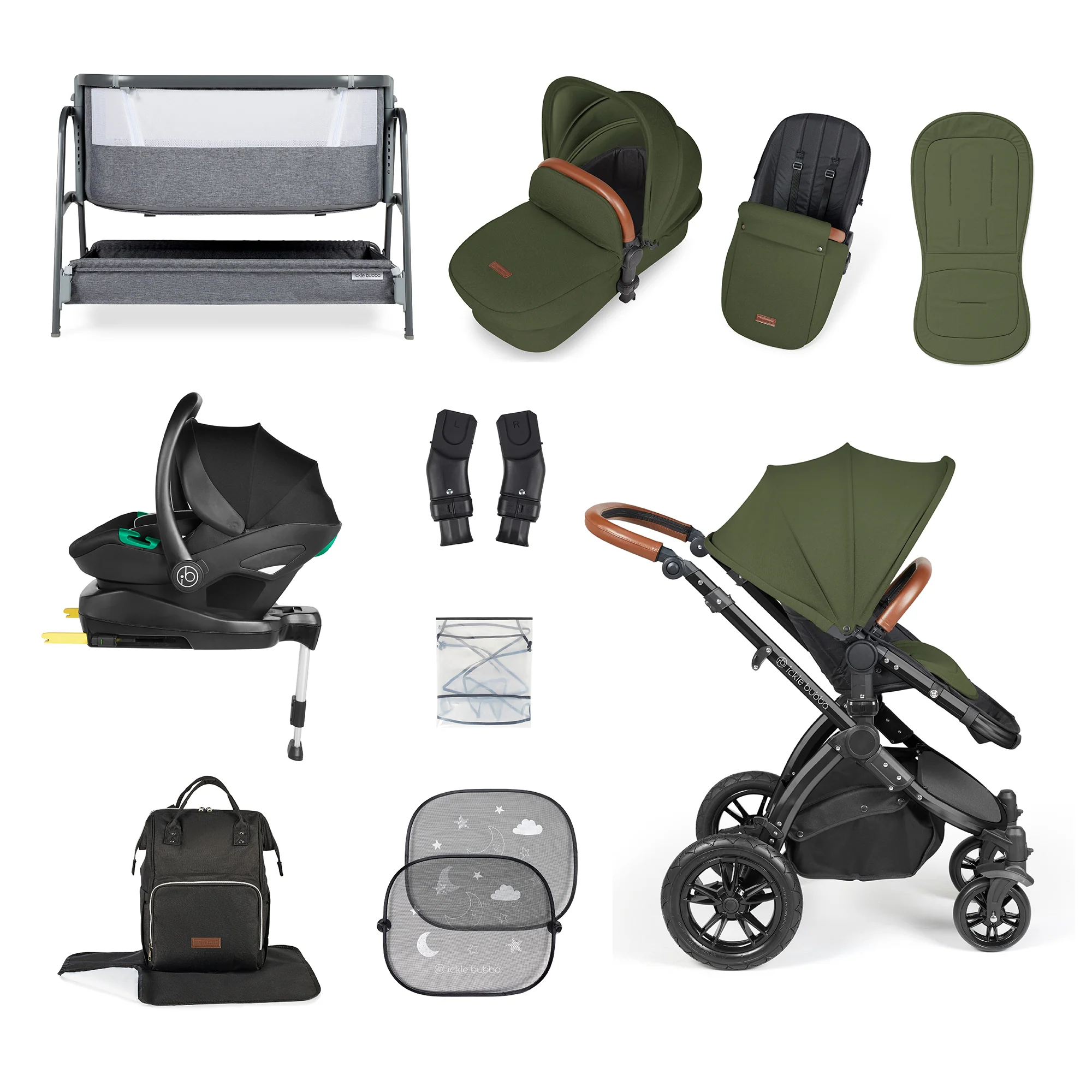 Stomp Luxe I-Size Travel System & Home 14 Piece Bundle - Image 19