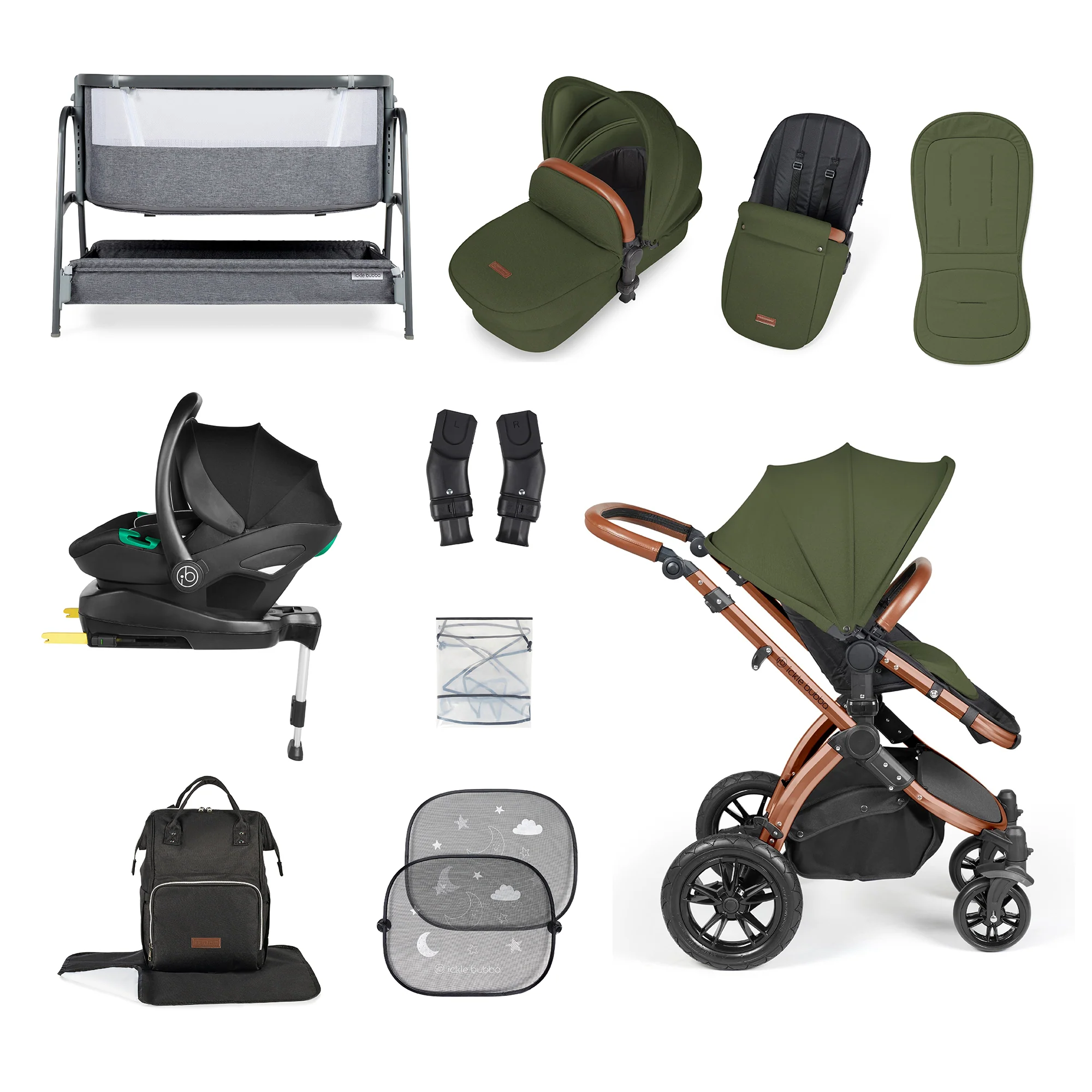 Stomp Luxe I-Size Travel System & Home 14 Piece Bundle - Image 20
