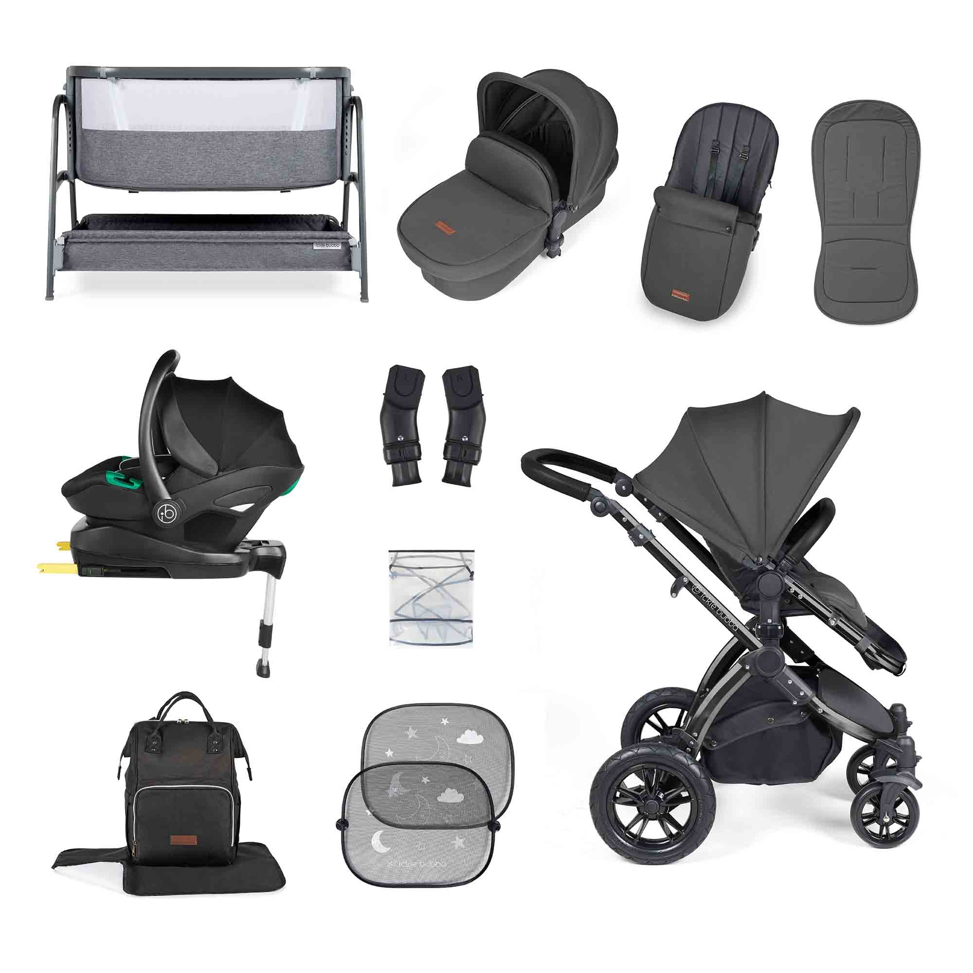 Stomp Luxe I-Size Travel System & Home 14 Piece Bundle - Image 3