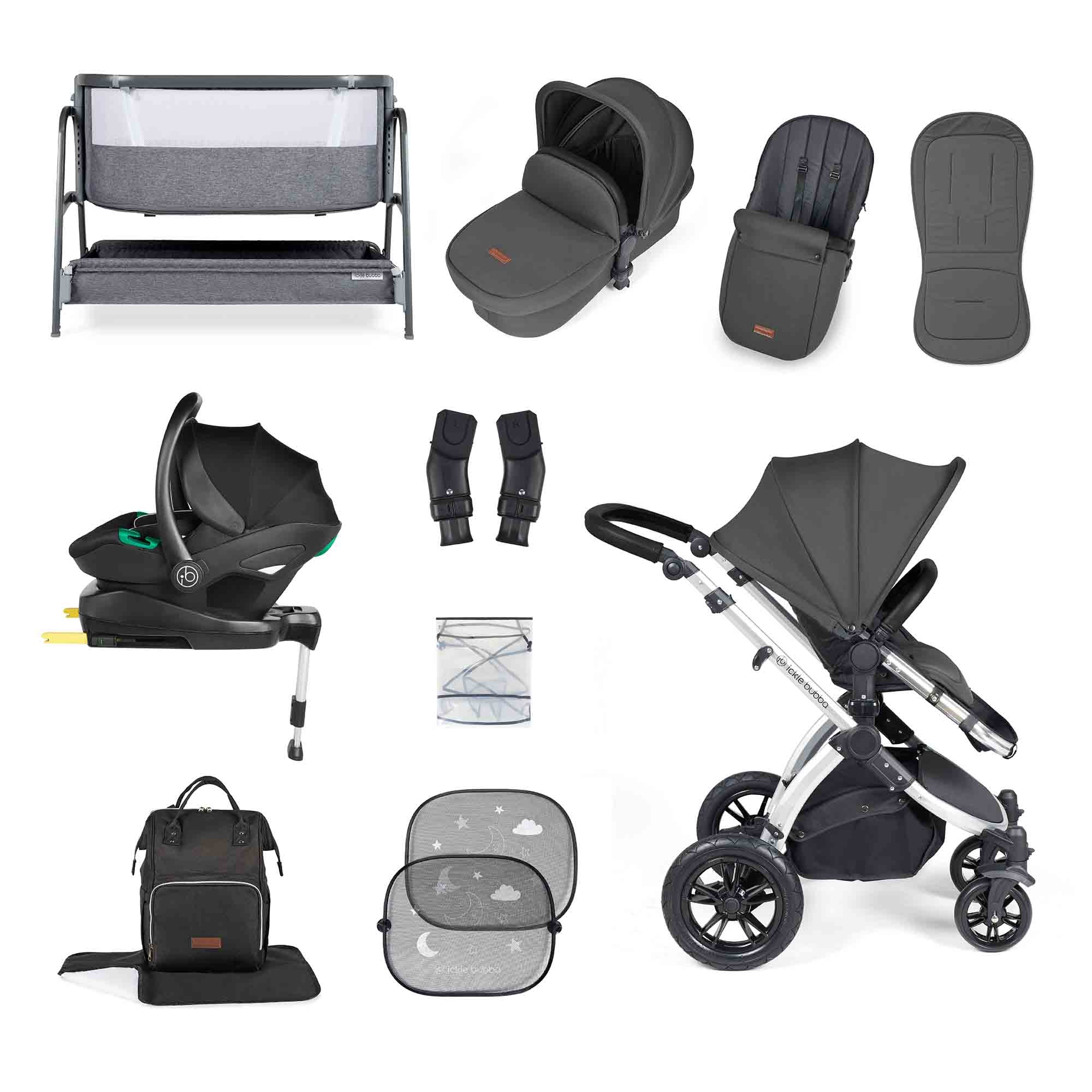 Stomp Luxe I-Size Travel System & Home 14 Piece Bundle - Image 4