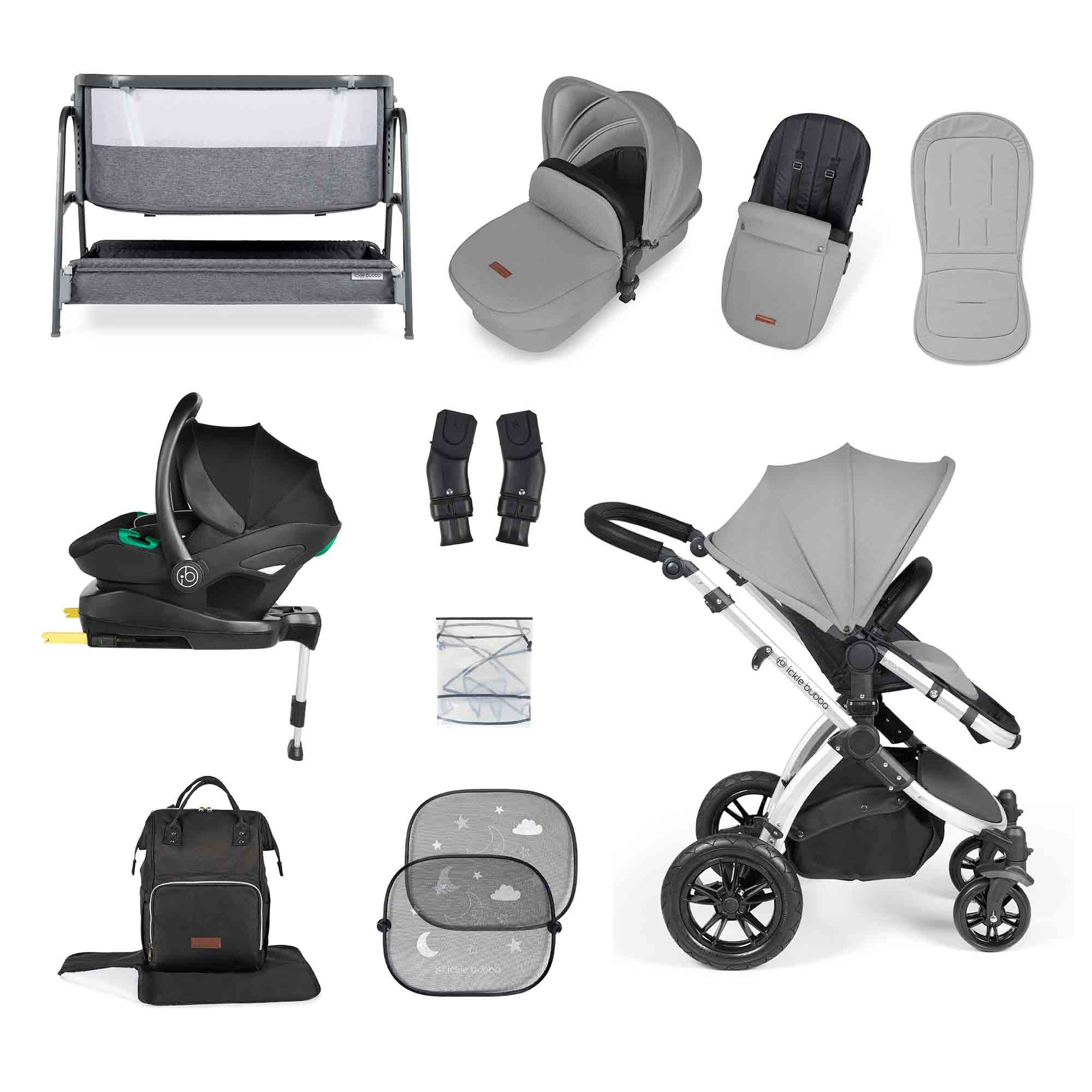 Stomp Luxe I-Size Travel System & Home 14 Piece Bundle - Image 6