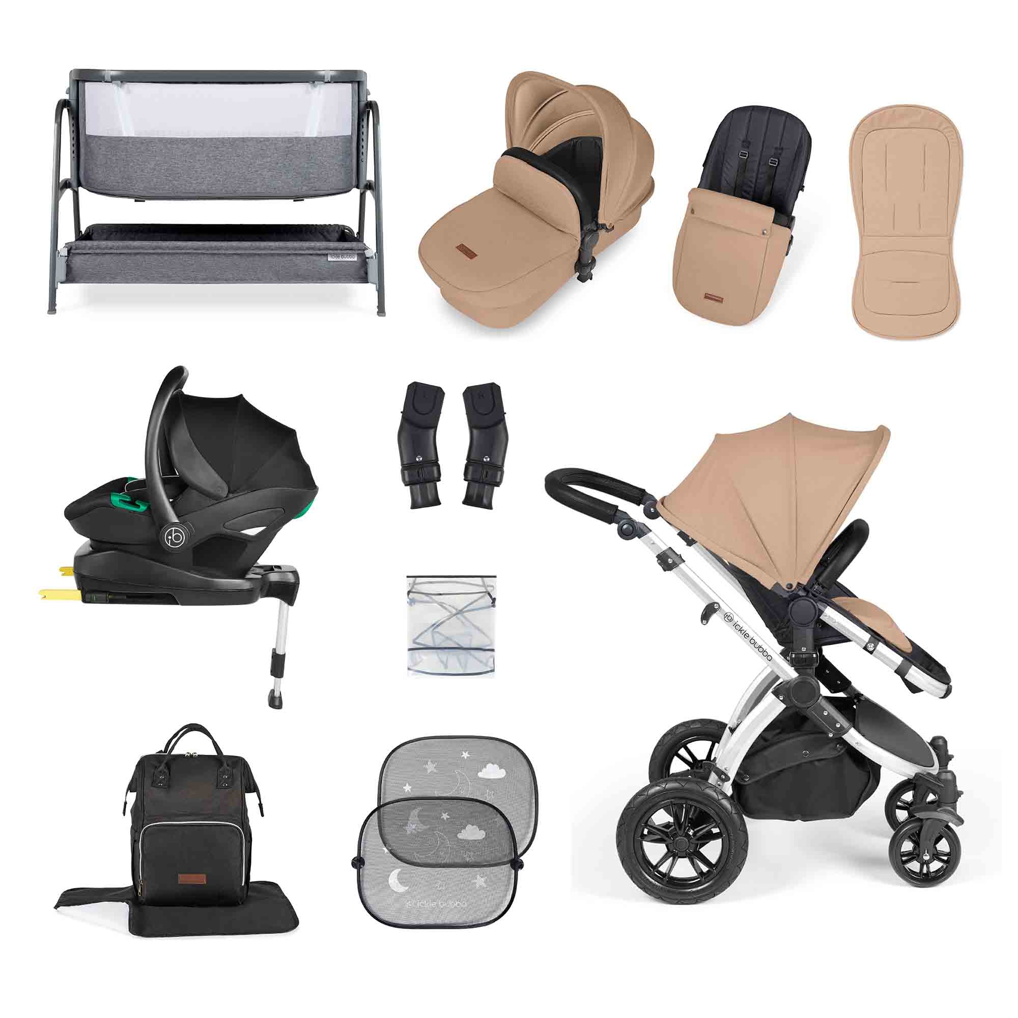 Stomp Luxe I-Size Travel System & Home 14 Piece Bundle - Image 9