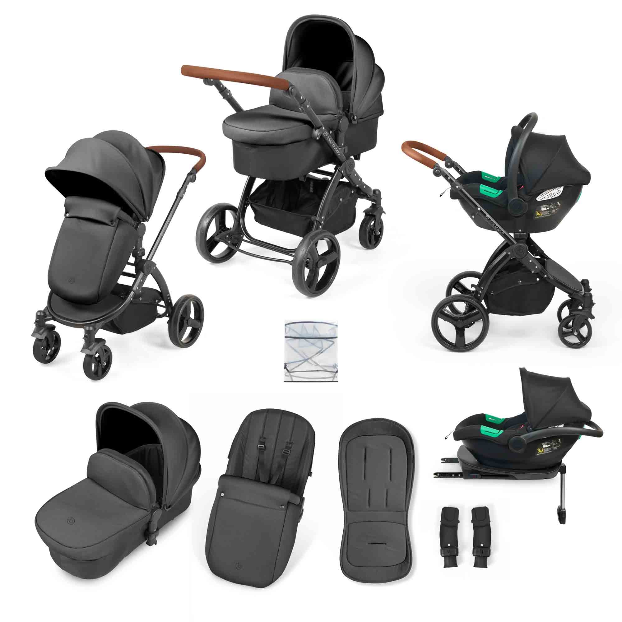 Stomp Urban 10 Piece Travel System with i-Size Cirrus Car Seat & ISOFIX Base - Image 3